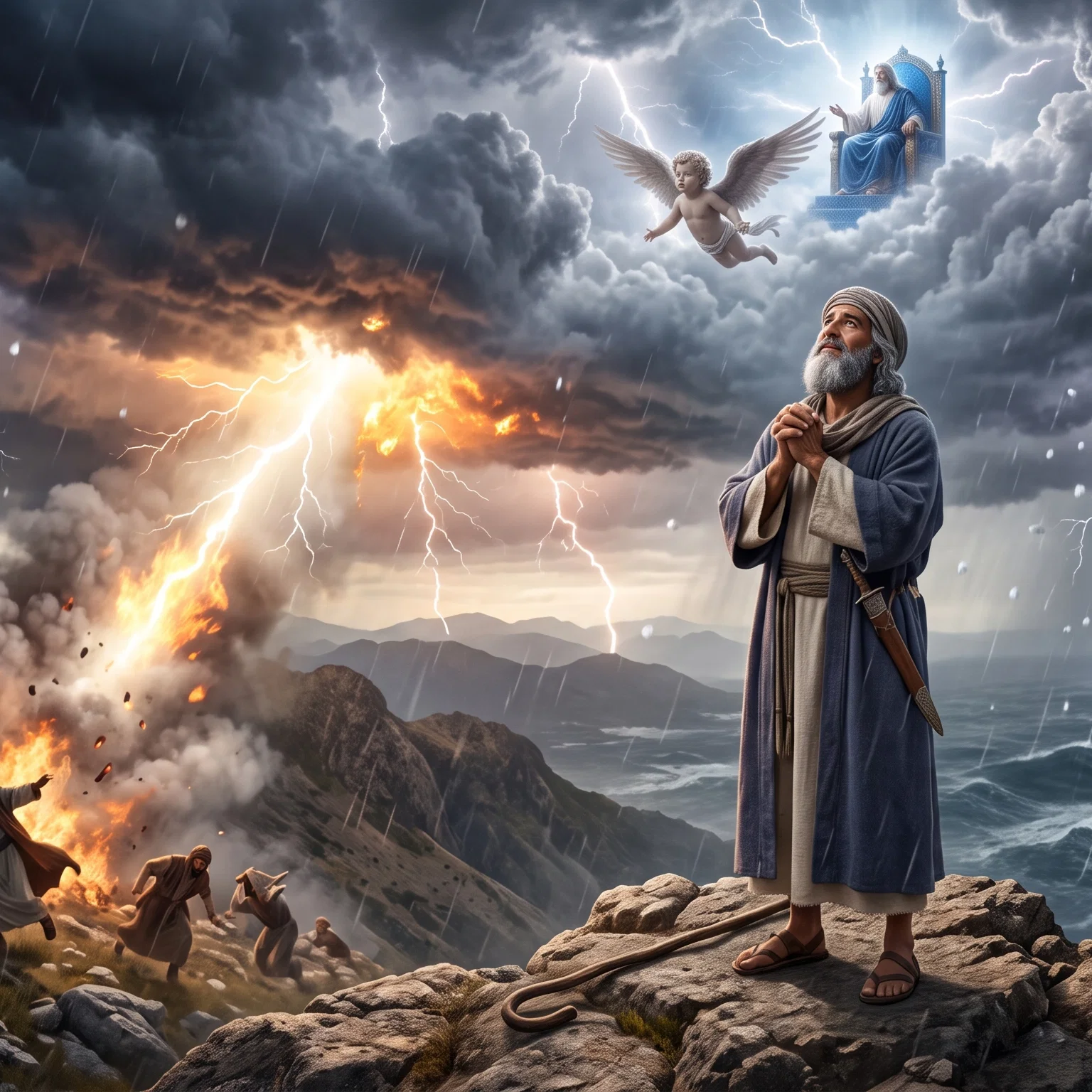 Divine Deliverance Amidst The Storm