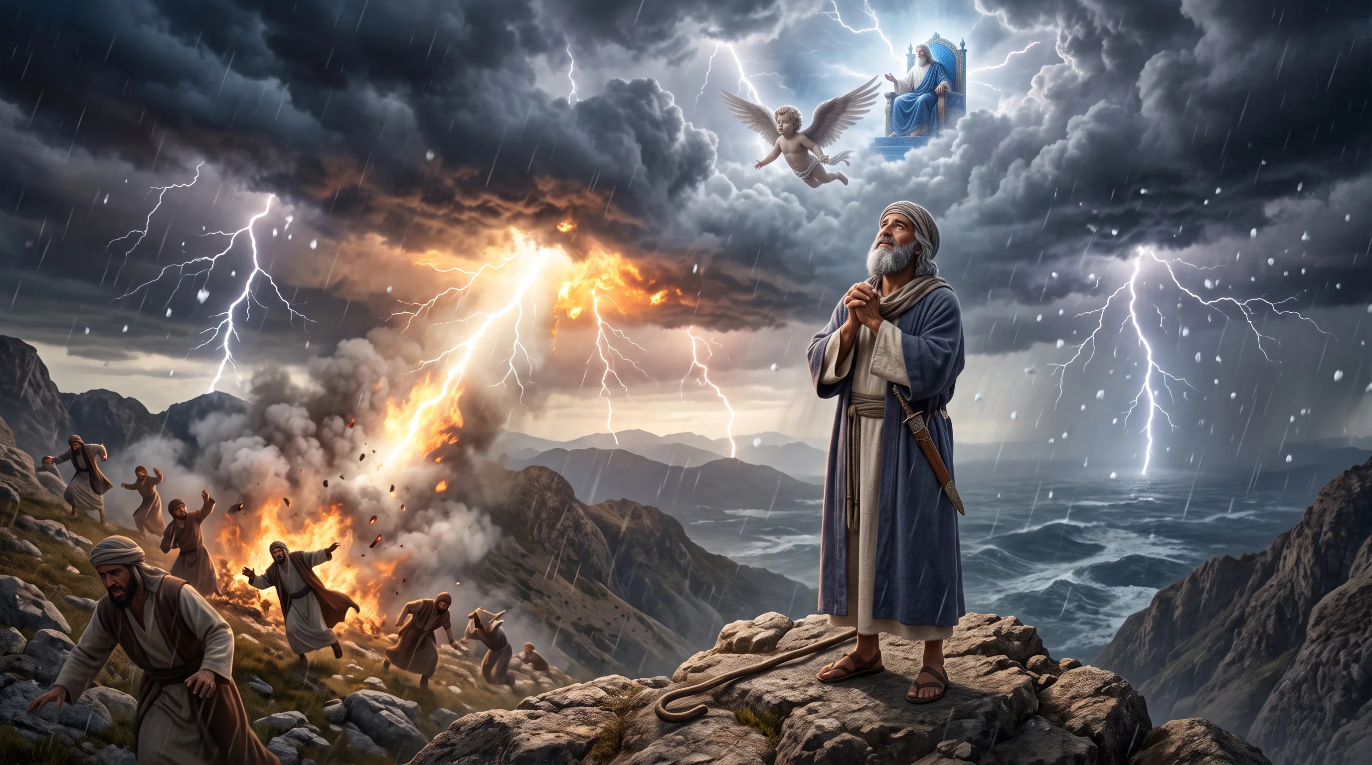 Divine Deliverance Amidst The Storm
