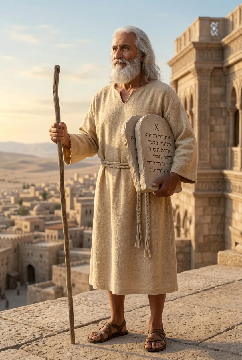 Moses Holding the Tablets of the Law