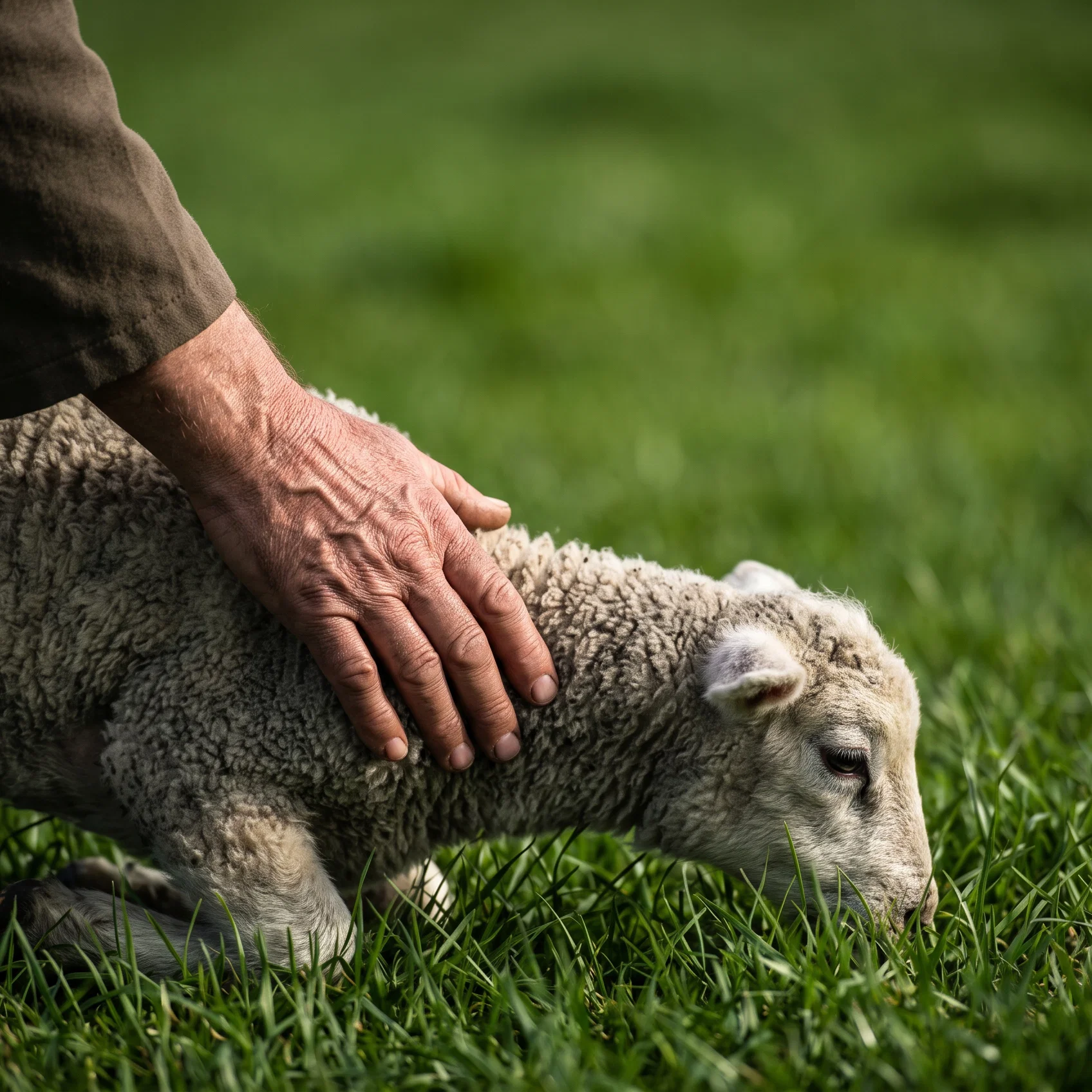 The Shepherd's Gentle Guiding Hand