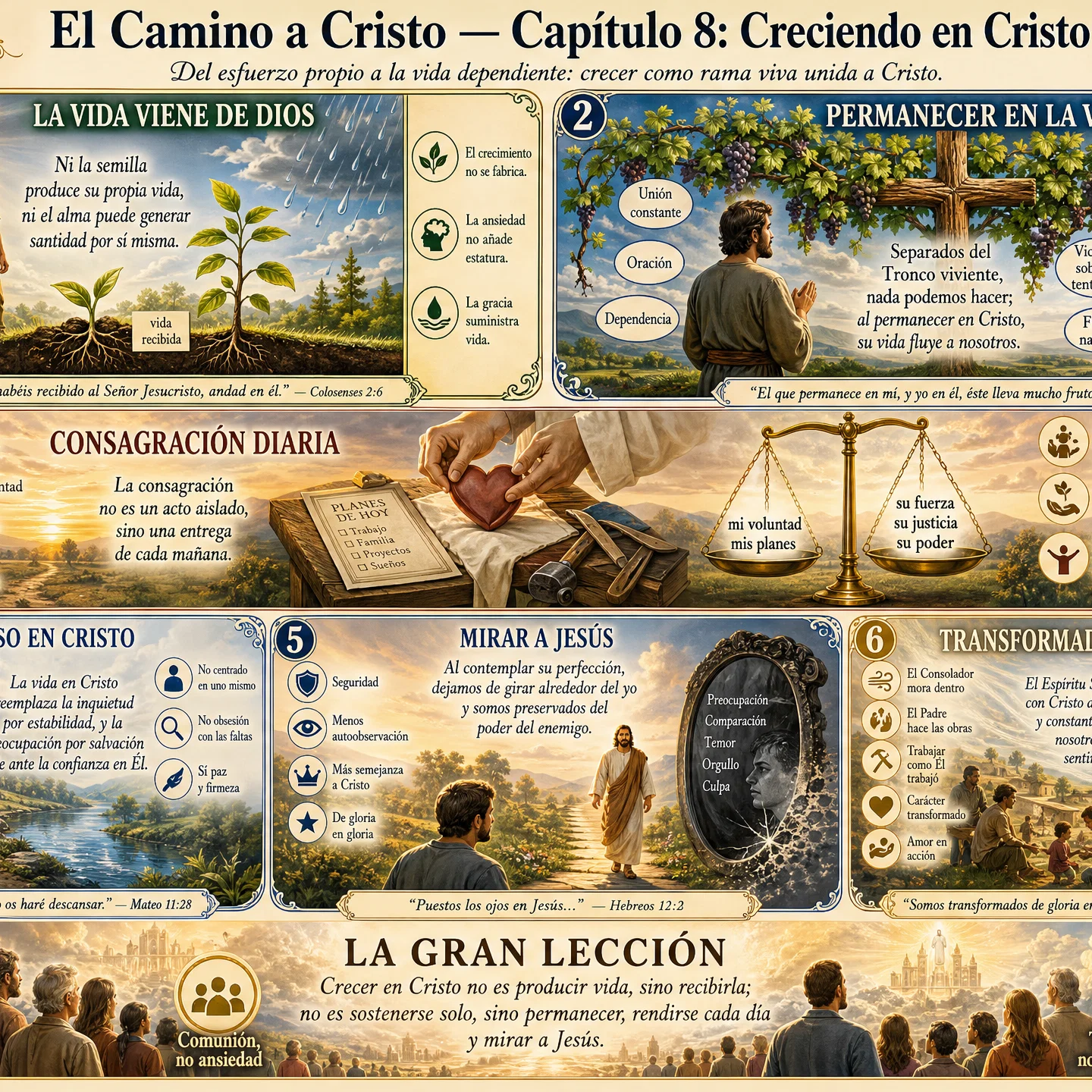 Steps to Christ Chapter Eight Journey