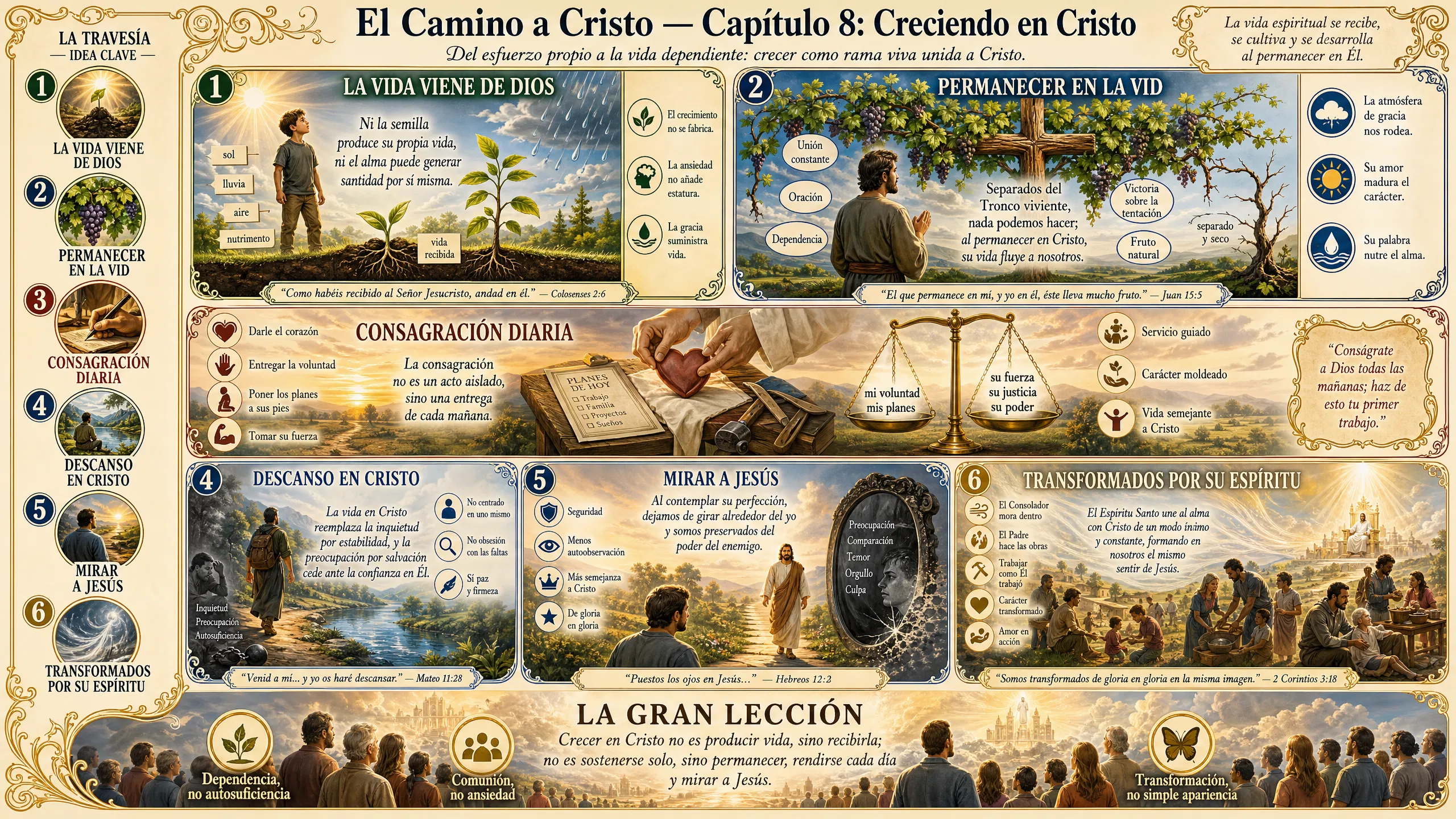 Steps to Christ Chapter Eight Journey