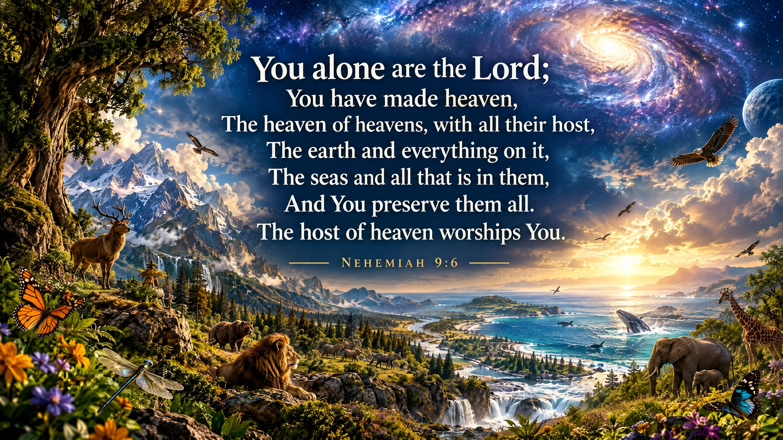 The Majesty of Creation and the Creator