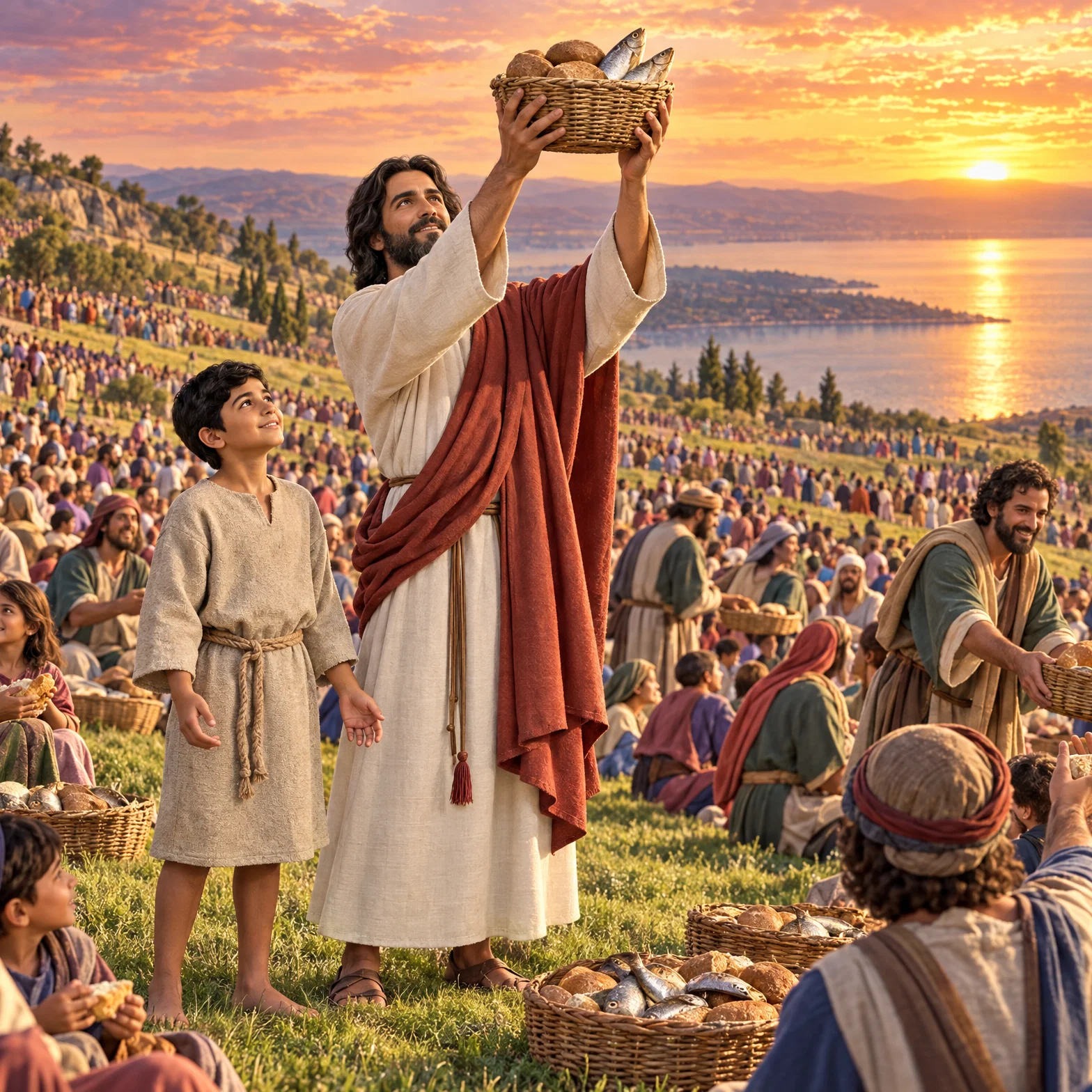 The Miracle of the Loaves and Fishes