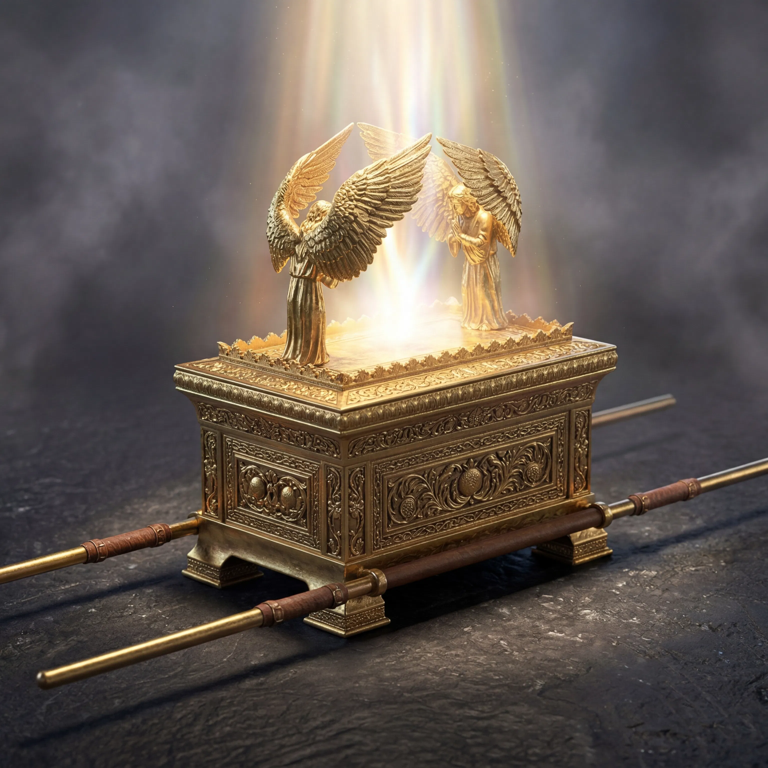 The Ark of the Covenant With Two Cherubim