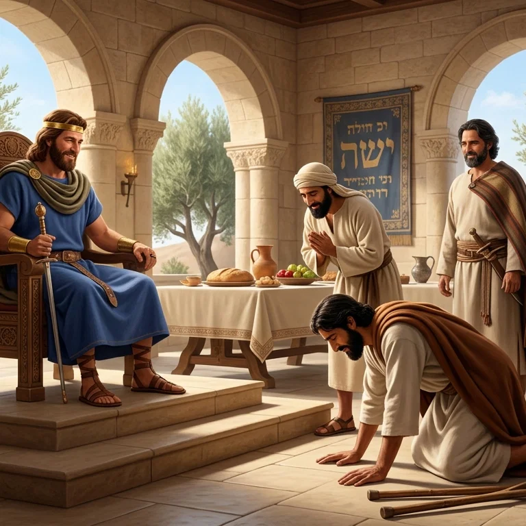 David Shows Kindness to Mephibosheth
