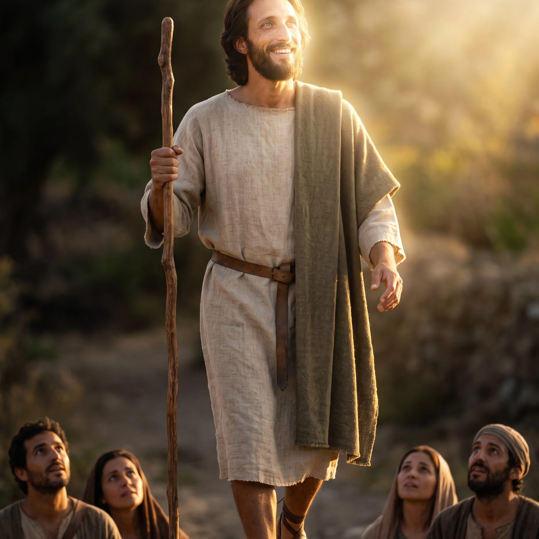 Enoch Walks in Divine Radiance