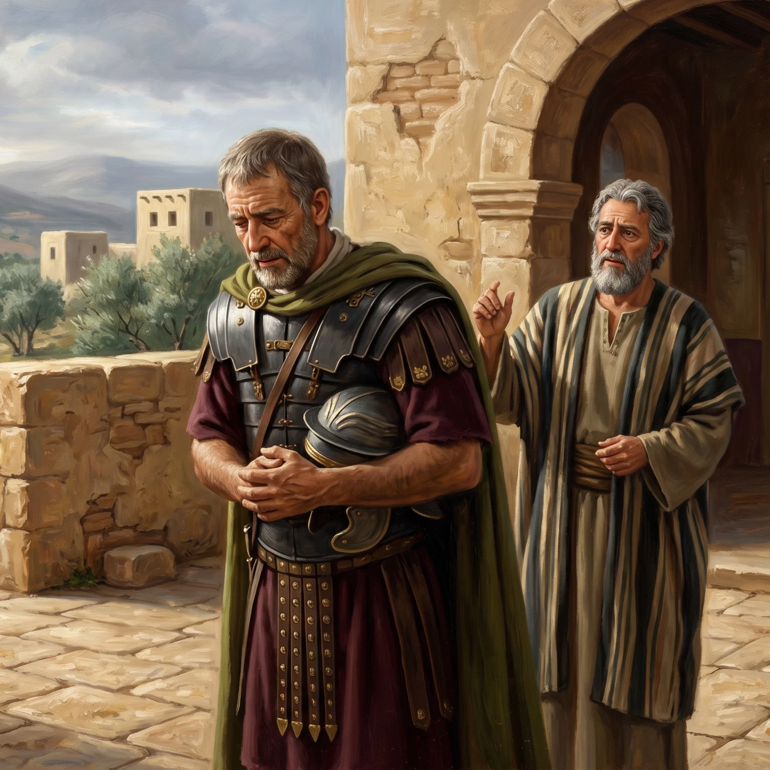 A Centurion Seeking Divine Intervention