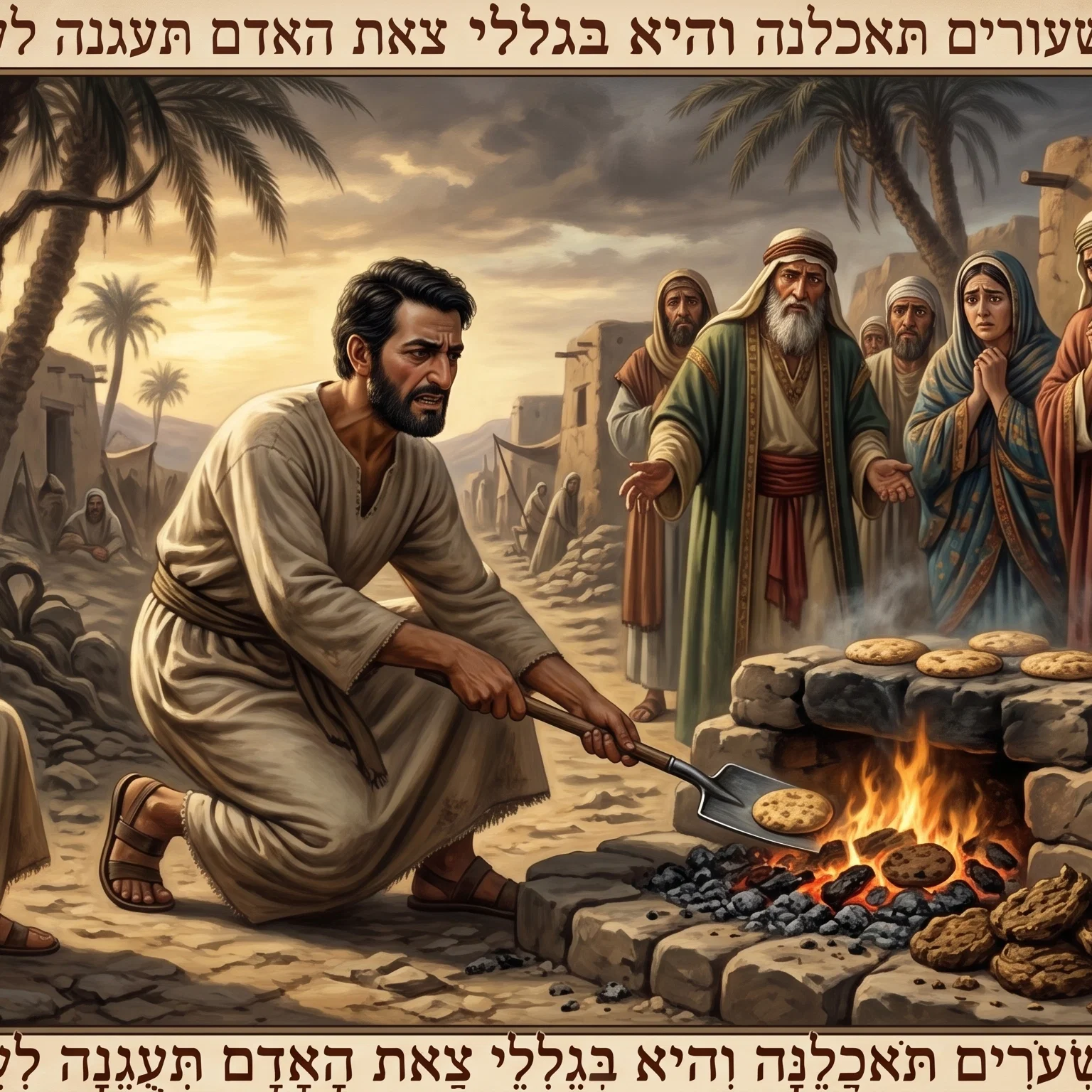 The Prophet Ezekiel Facing Desolation