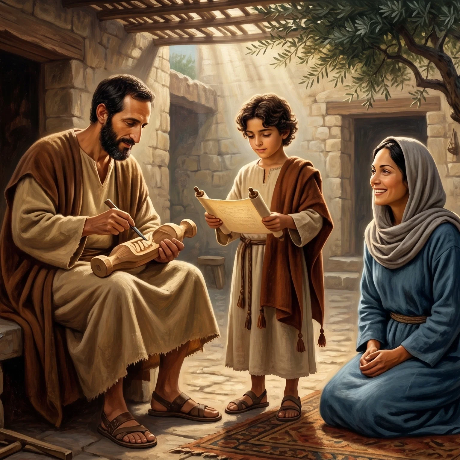 The Holy Family in Nazareth