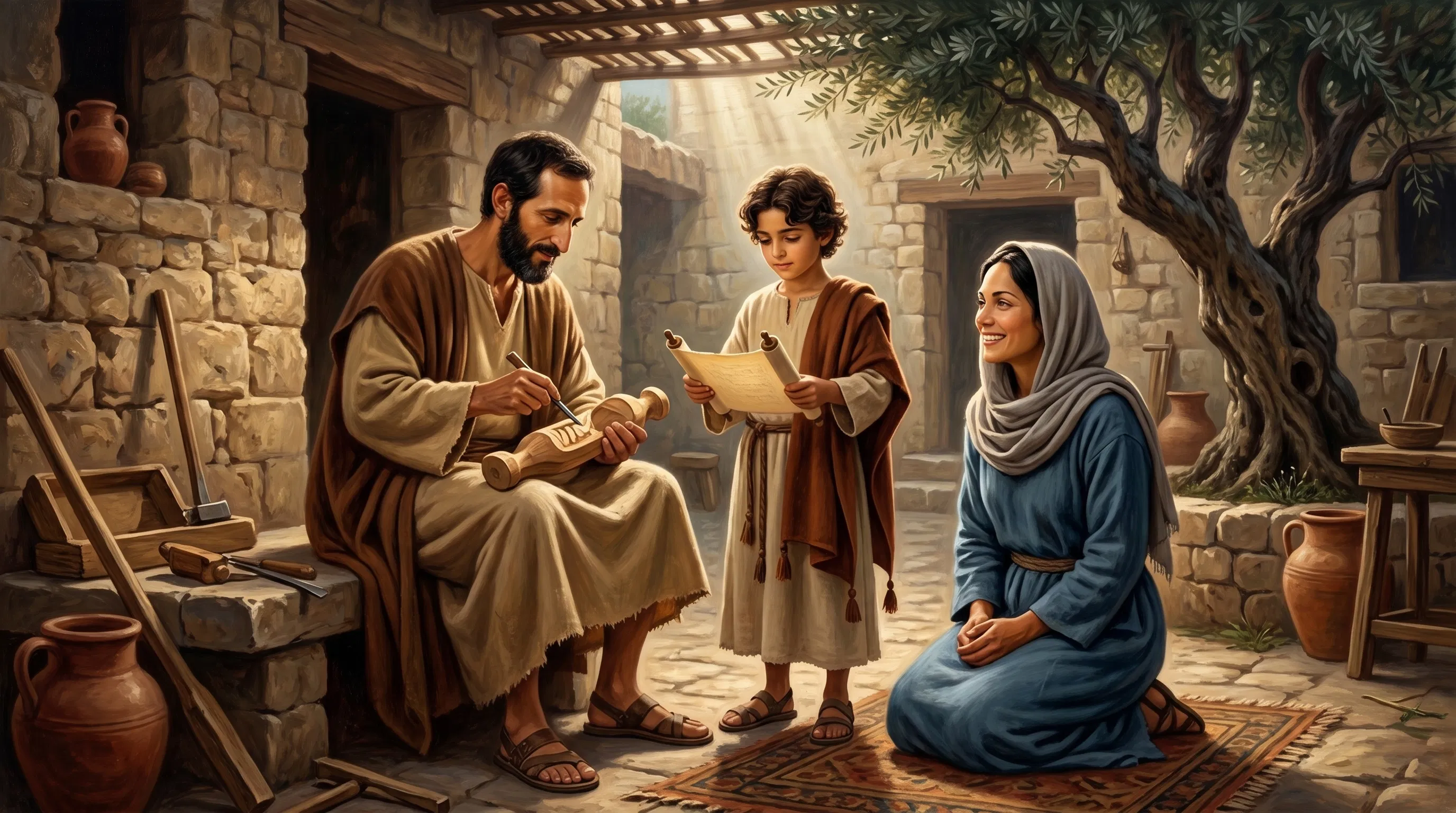 The Holy Family in Nazareth