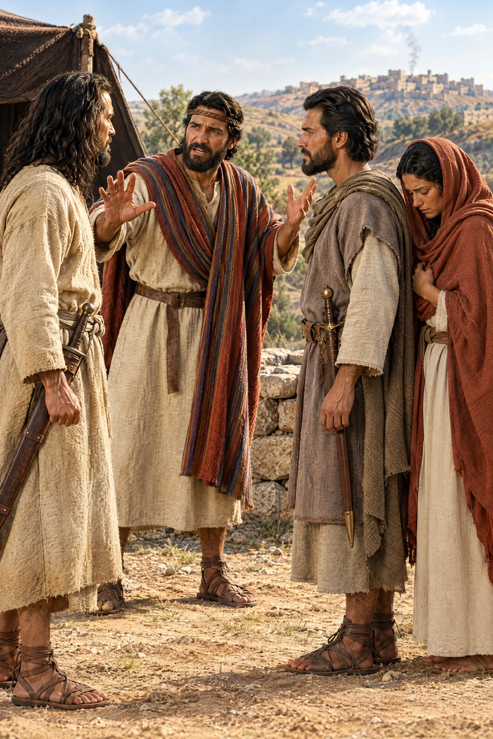 Jacob Rebukes Simeon and Levi After Shechem