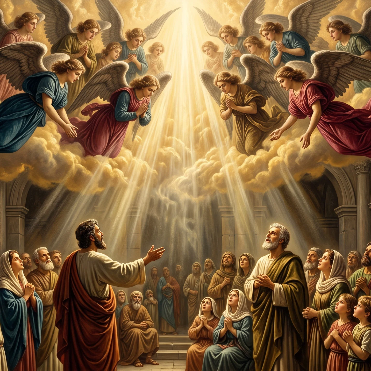 Angels Behold the Mystery of Grace