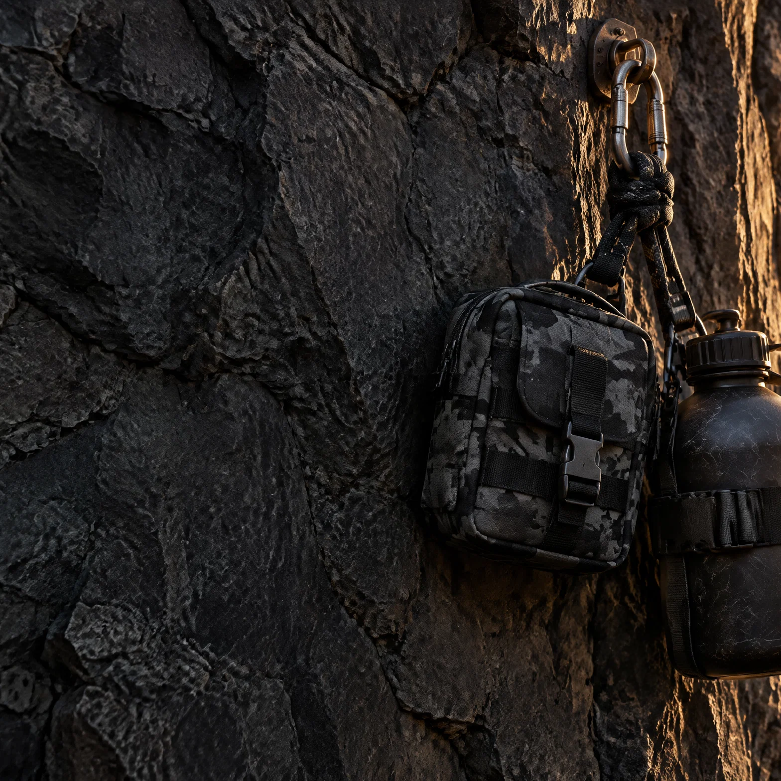 Rugged Solitude at Golden Hour
