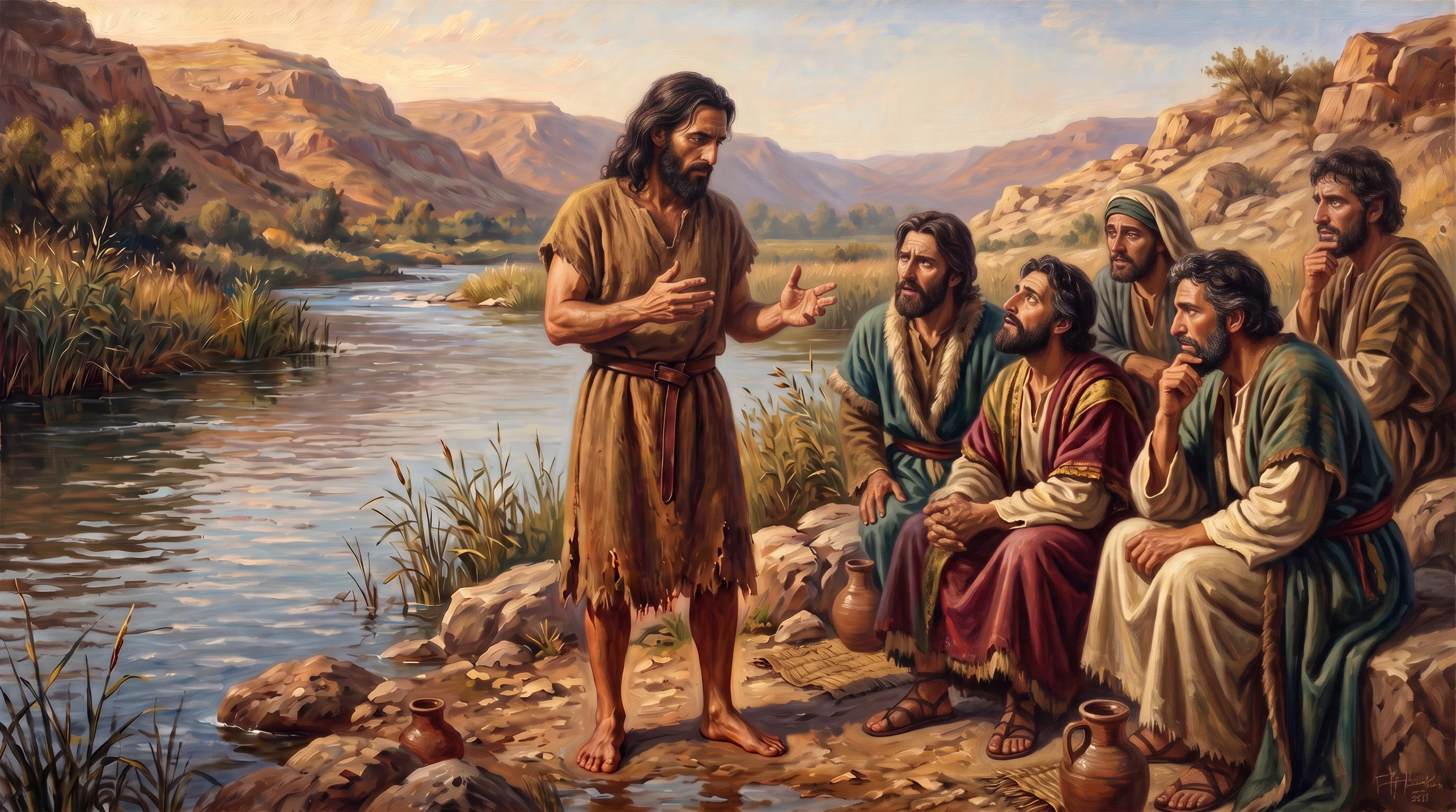 The Beloved Disciple Sharing Ancient Wisdom