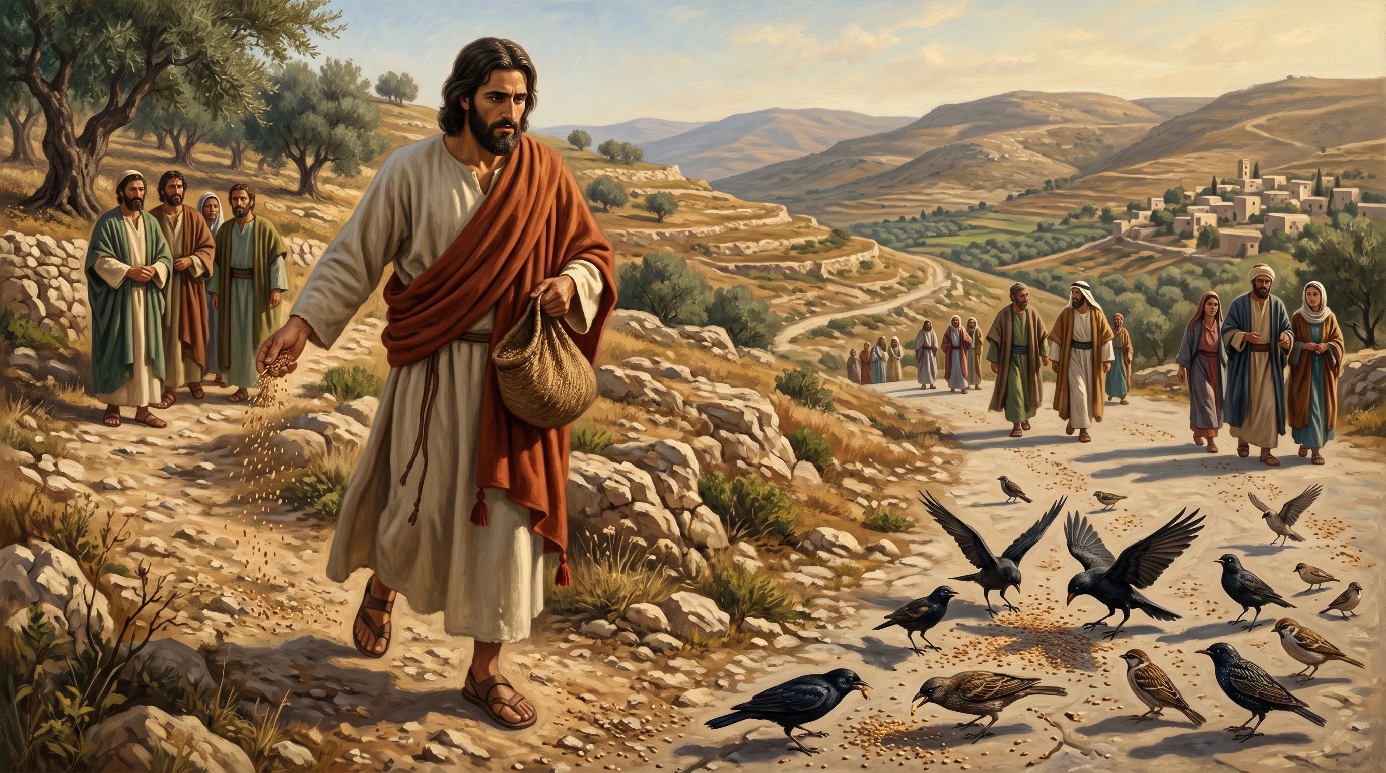 The Sower Casting Seeds of Faith