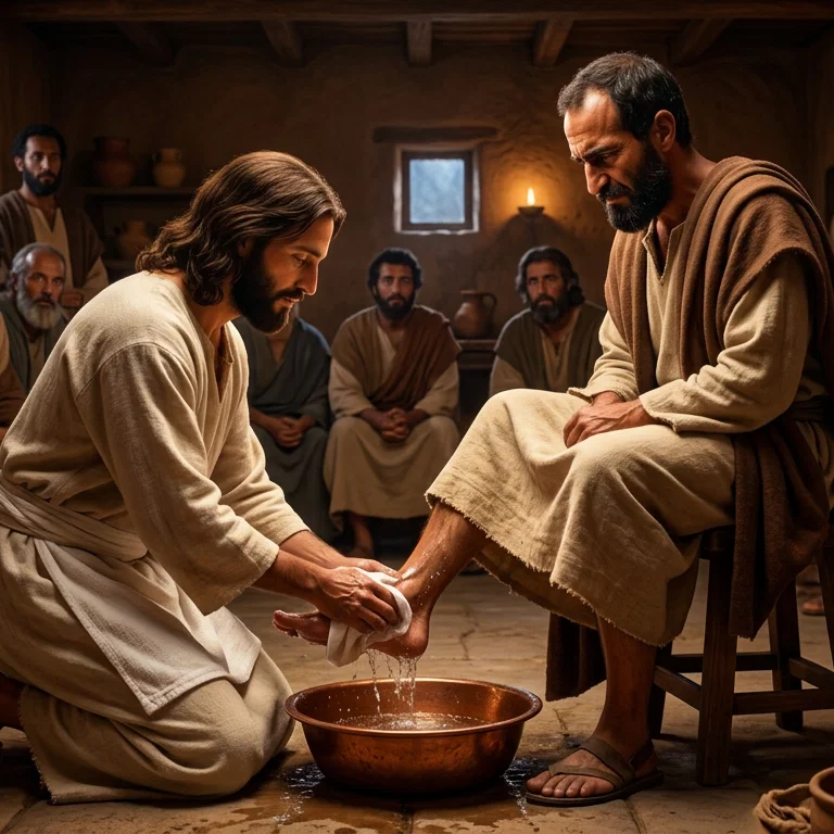 Jesus Washing the Feet of Peter