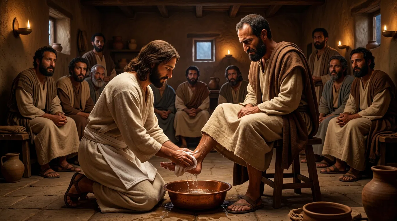Jesus Washing the Feet of Peter