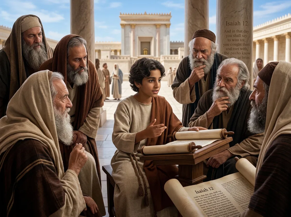 The Boy Jesus Teaching the Teachers in the Temple