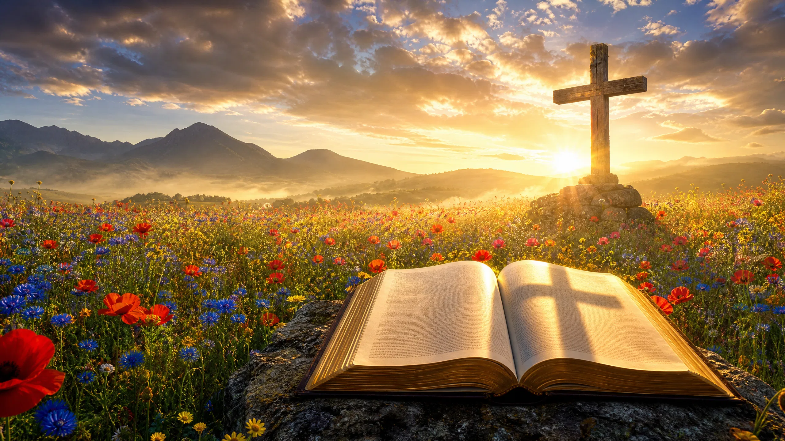 Light of Redemption in the Meadow