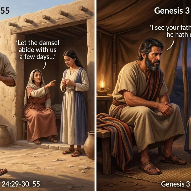 Laban's Continual Deception