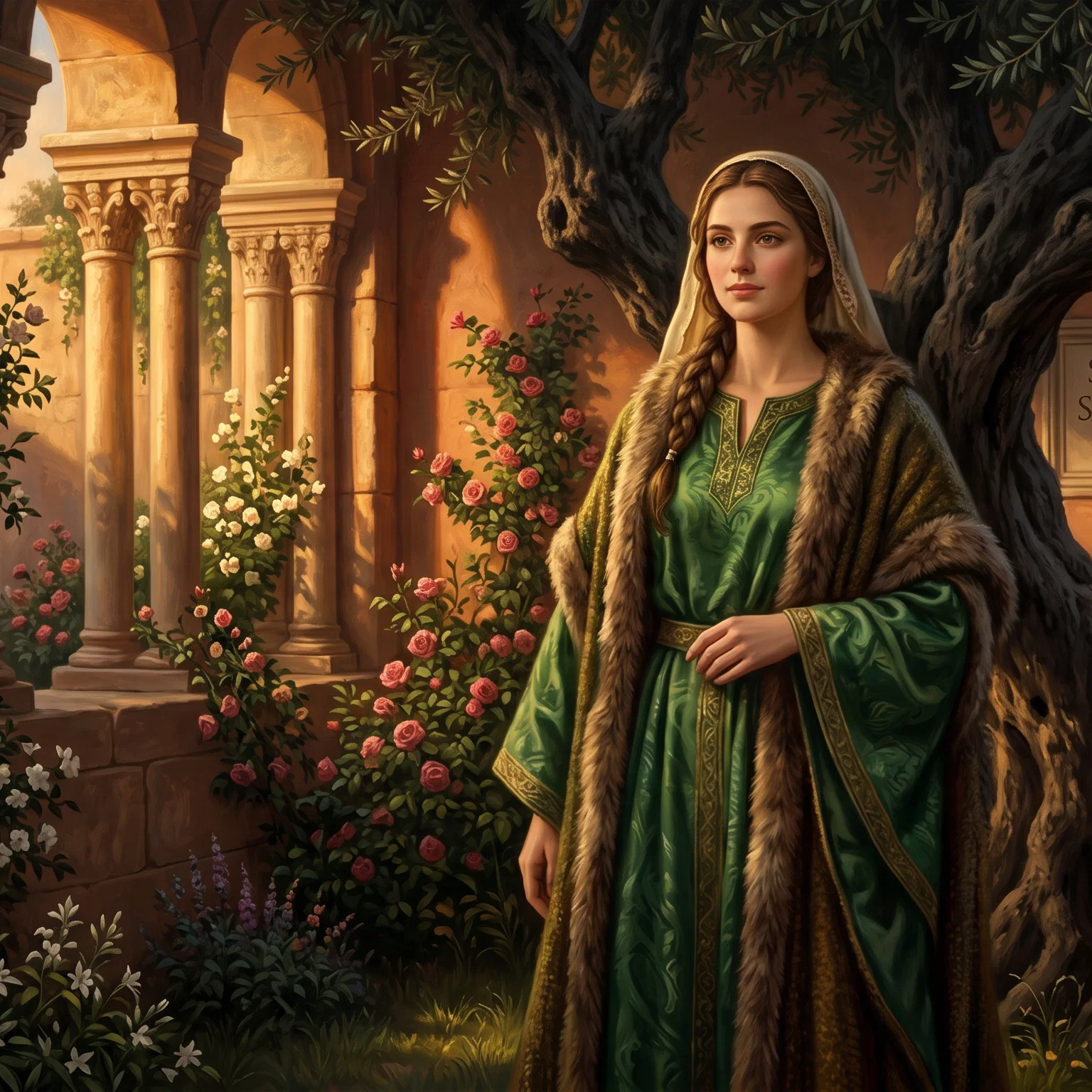Radiant Beauty in the Garden