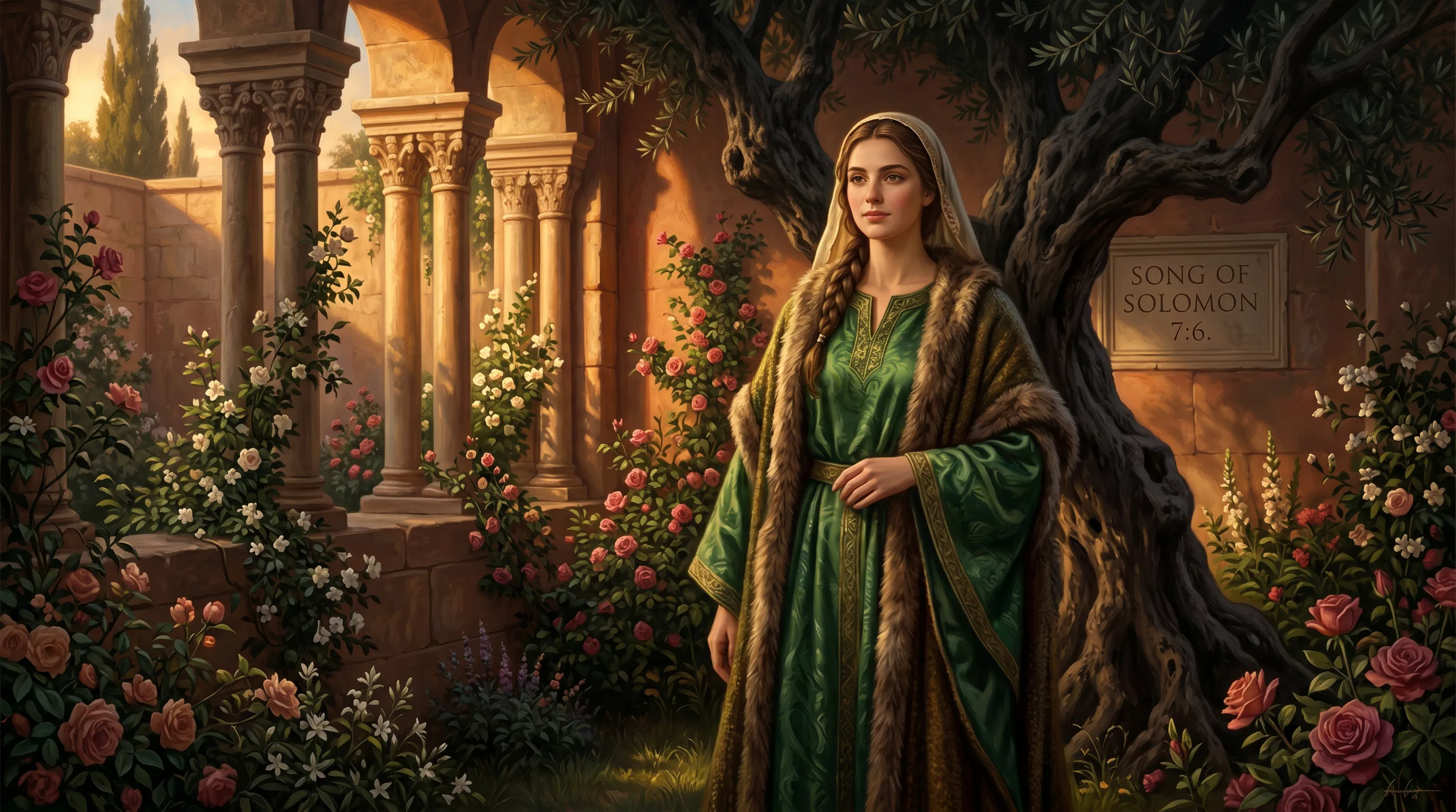 Radiant Beauty in the Garden