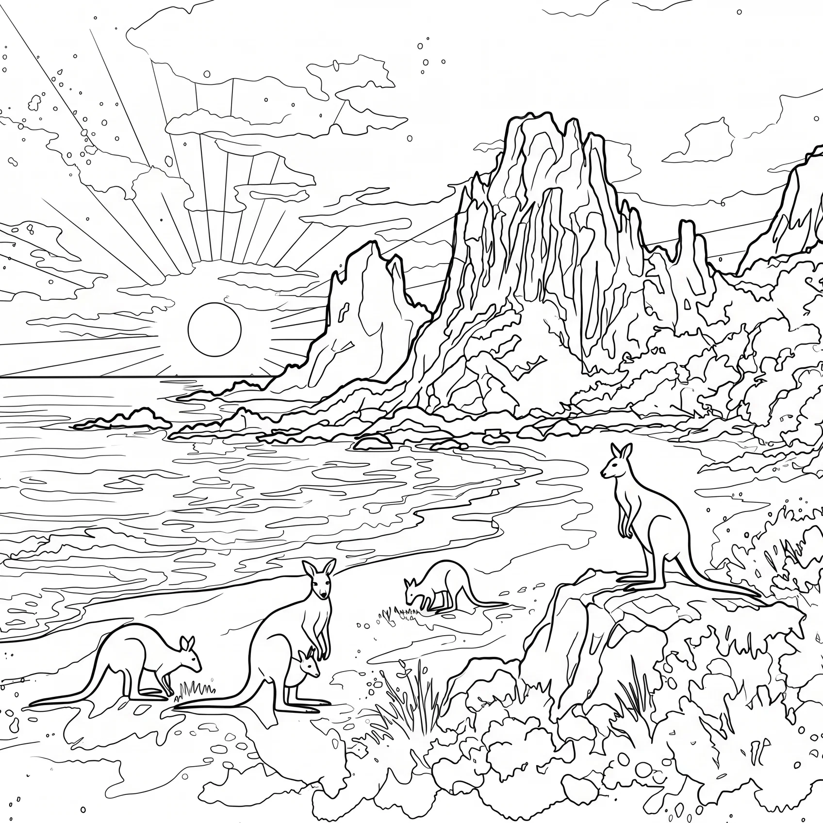 Sacred Stories Intricate Coloring Journey