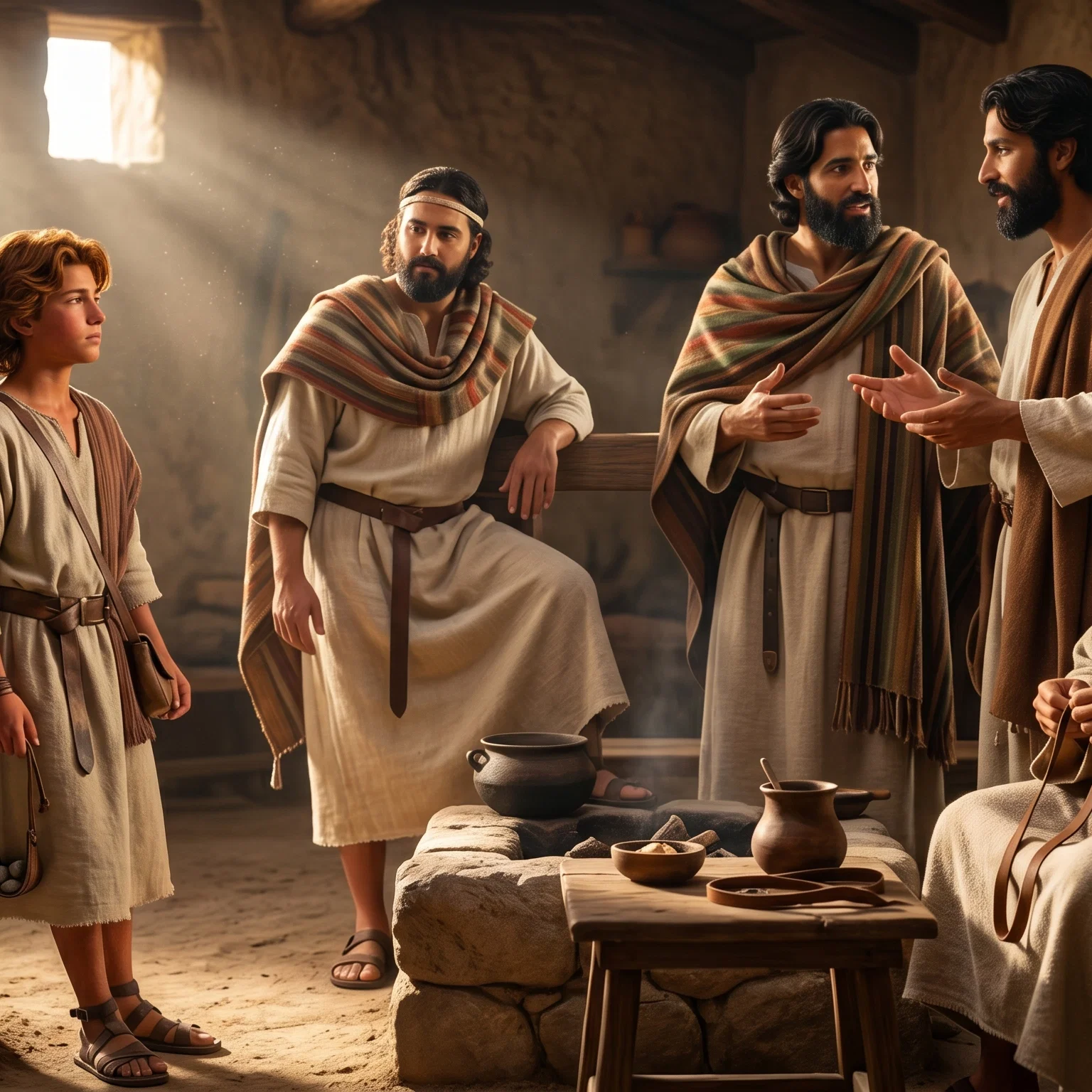 The Shepherd Boy Among His Brothers