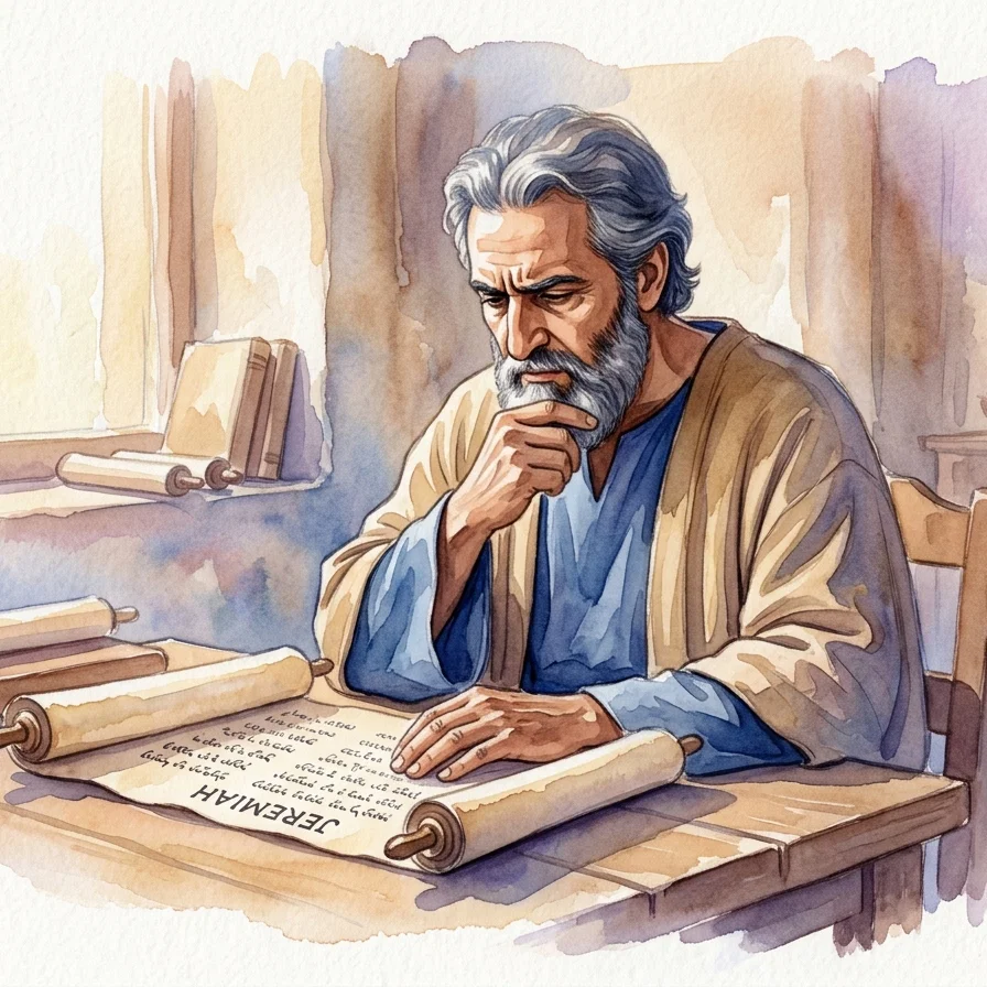 Daniel Studying Jeremiah