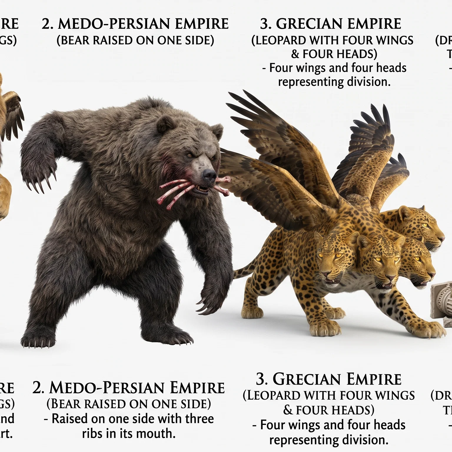 Visions of Four Great Beasts