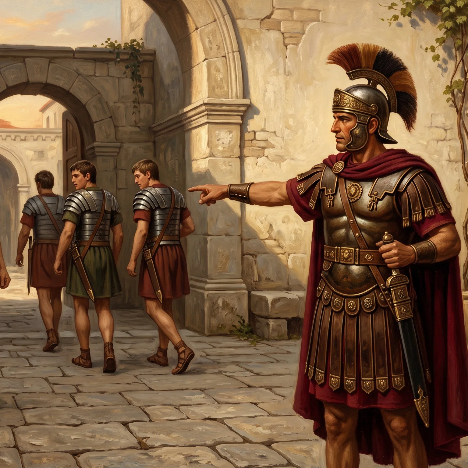 The Centurion's Humble Act of Faith