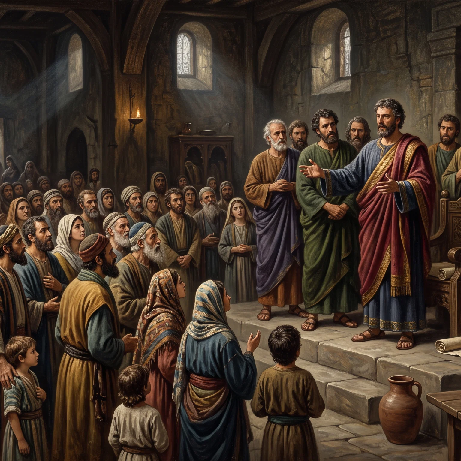 The First Deacons Called to Serve
