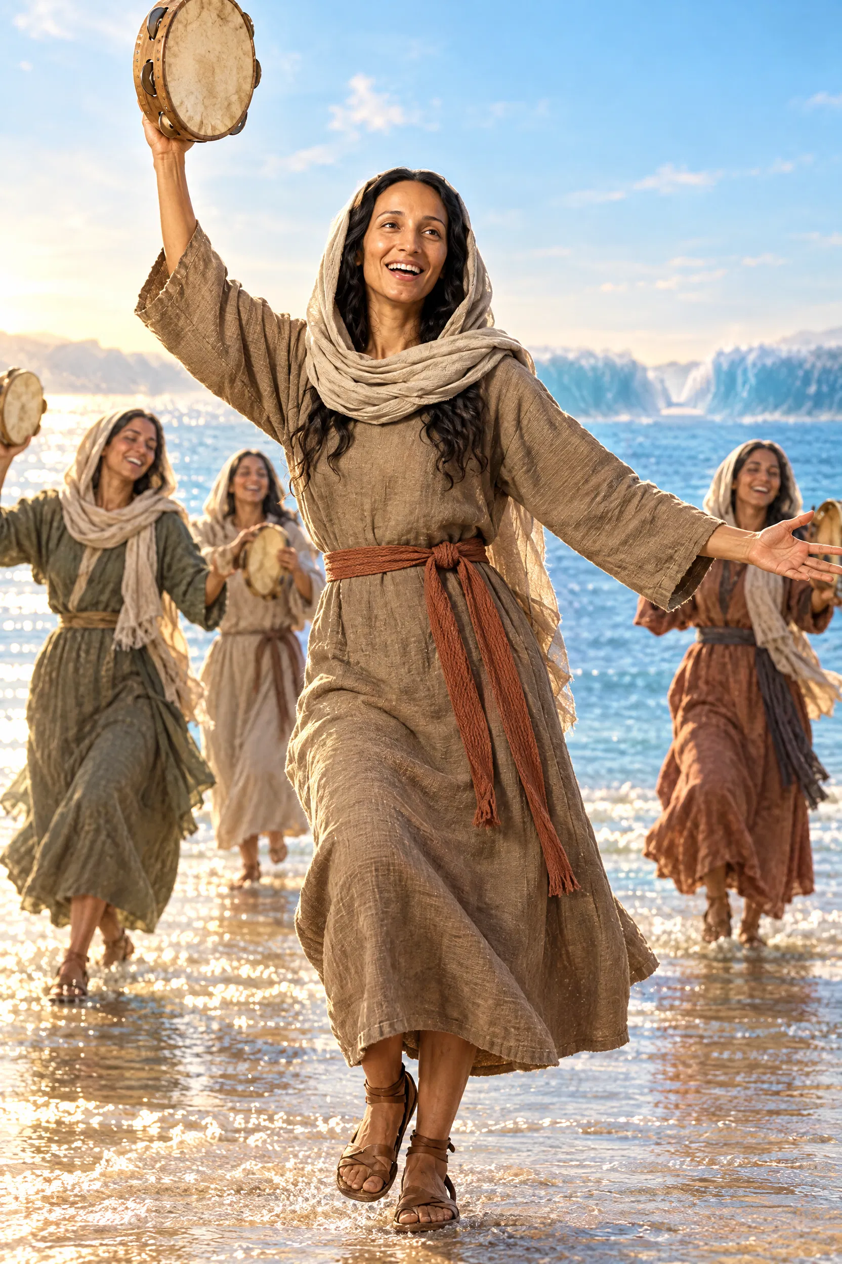Miriam Dances with a Timbrel by the Red Sea