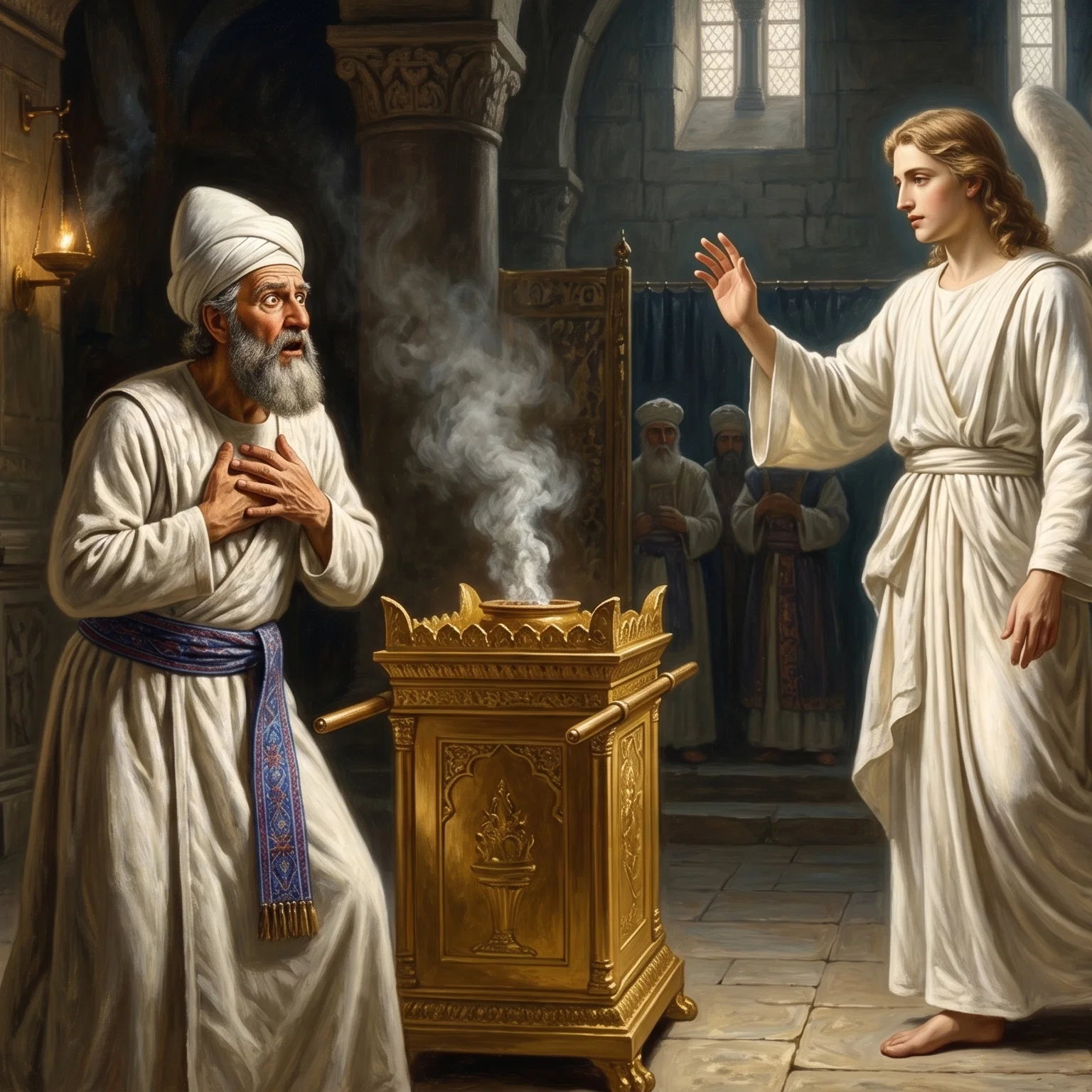 The Angel Gabriel Appears to Zacharias