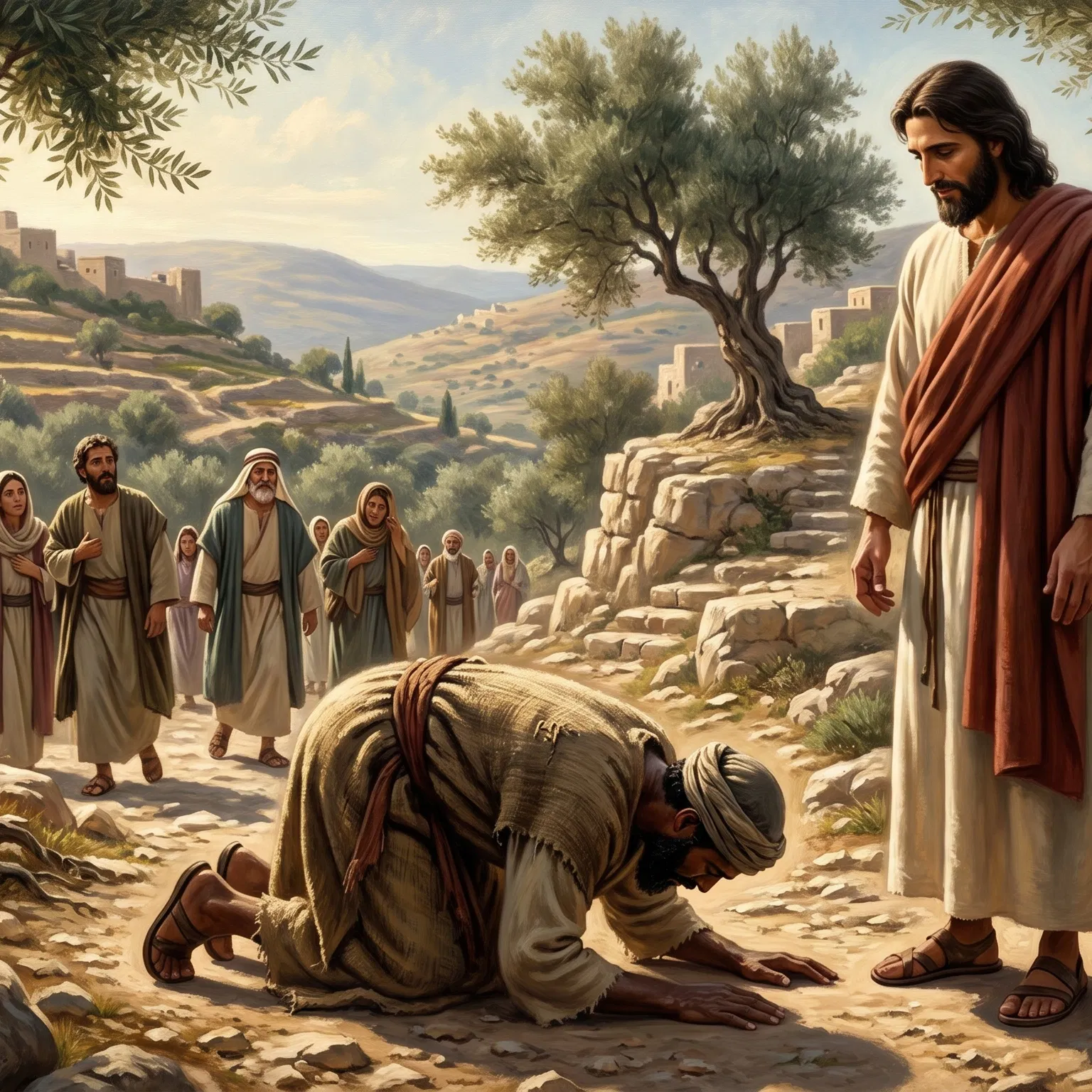 The Leper Returns in Gratitude