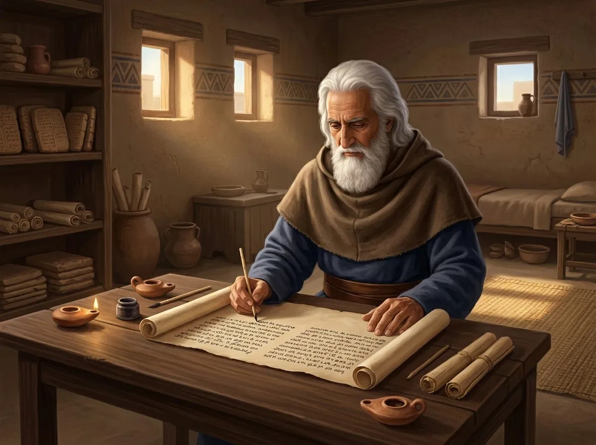 Daniel writing Chapter 11