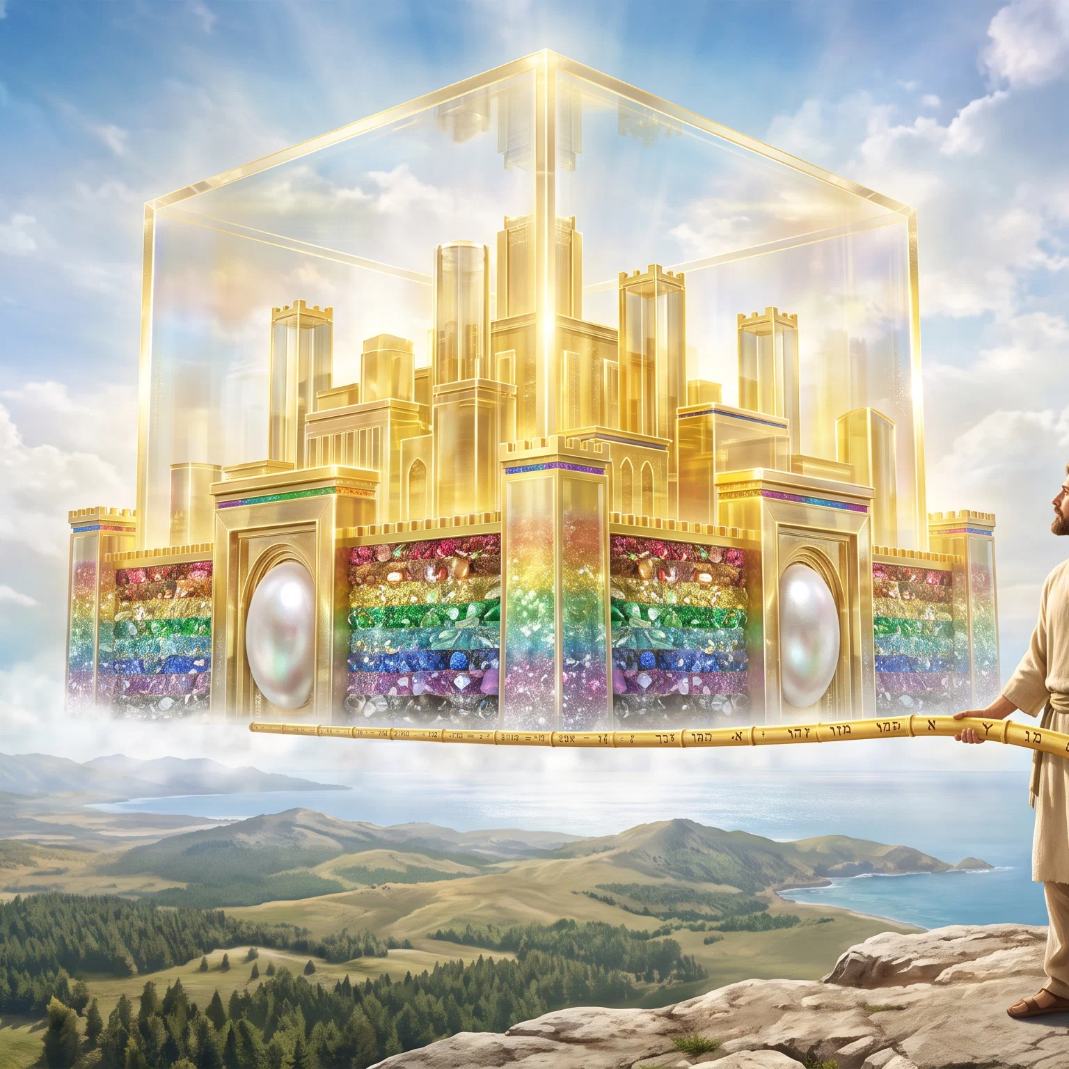 The Symmetry of the Celestial City