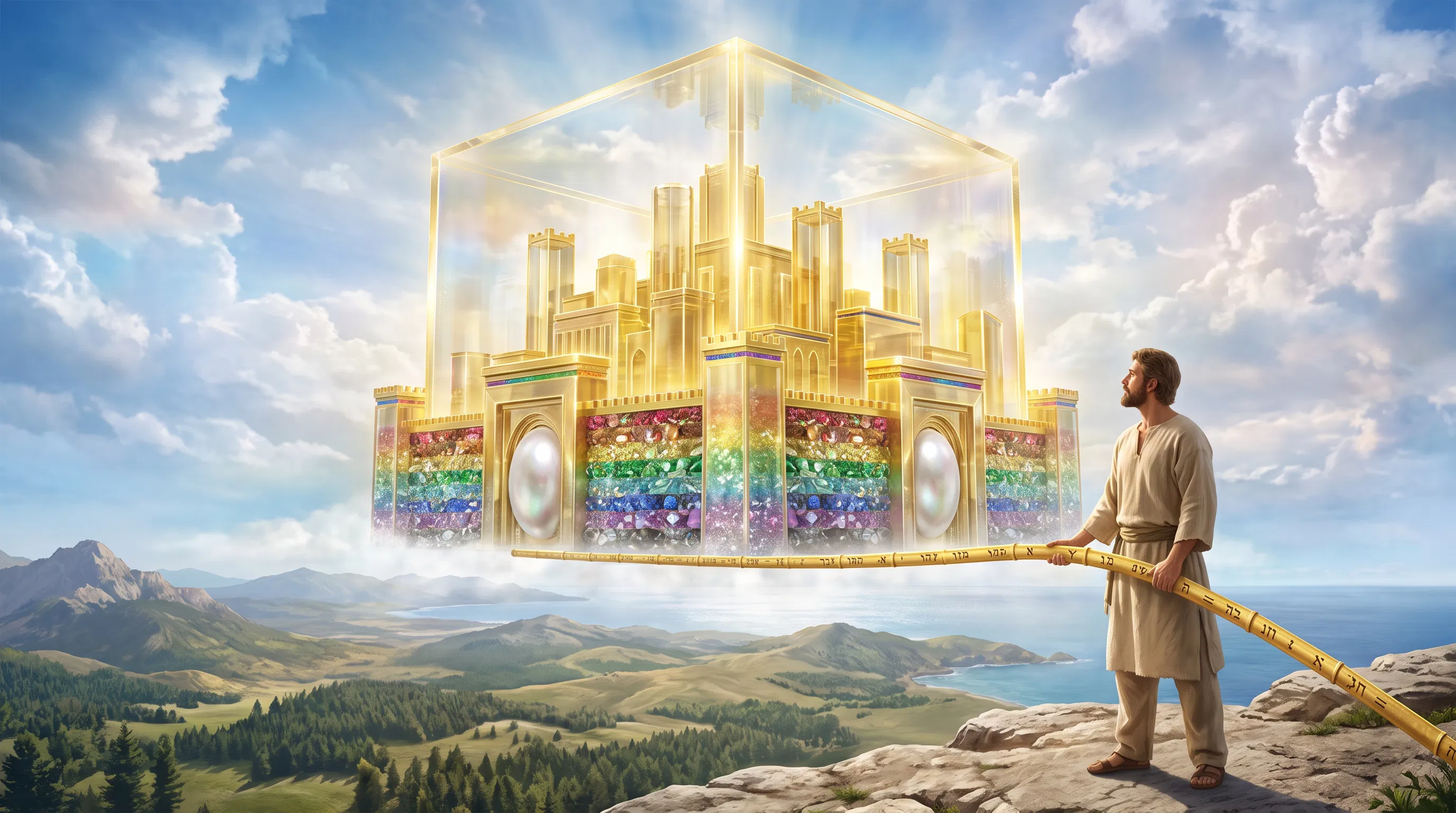 The Symmetry of the Celestial City