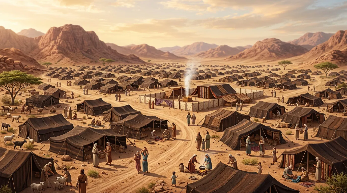 The Israelite Camp Around the Tabernacle