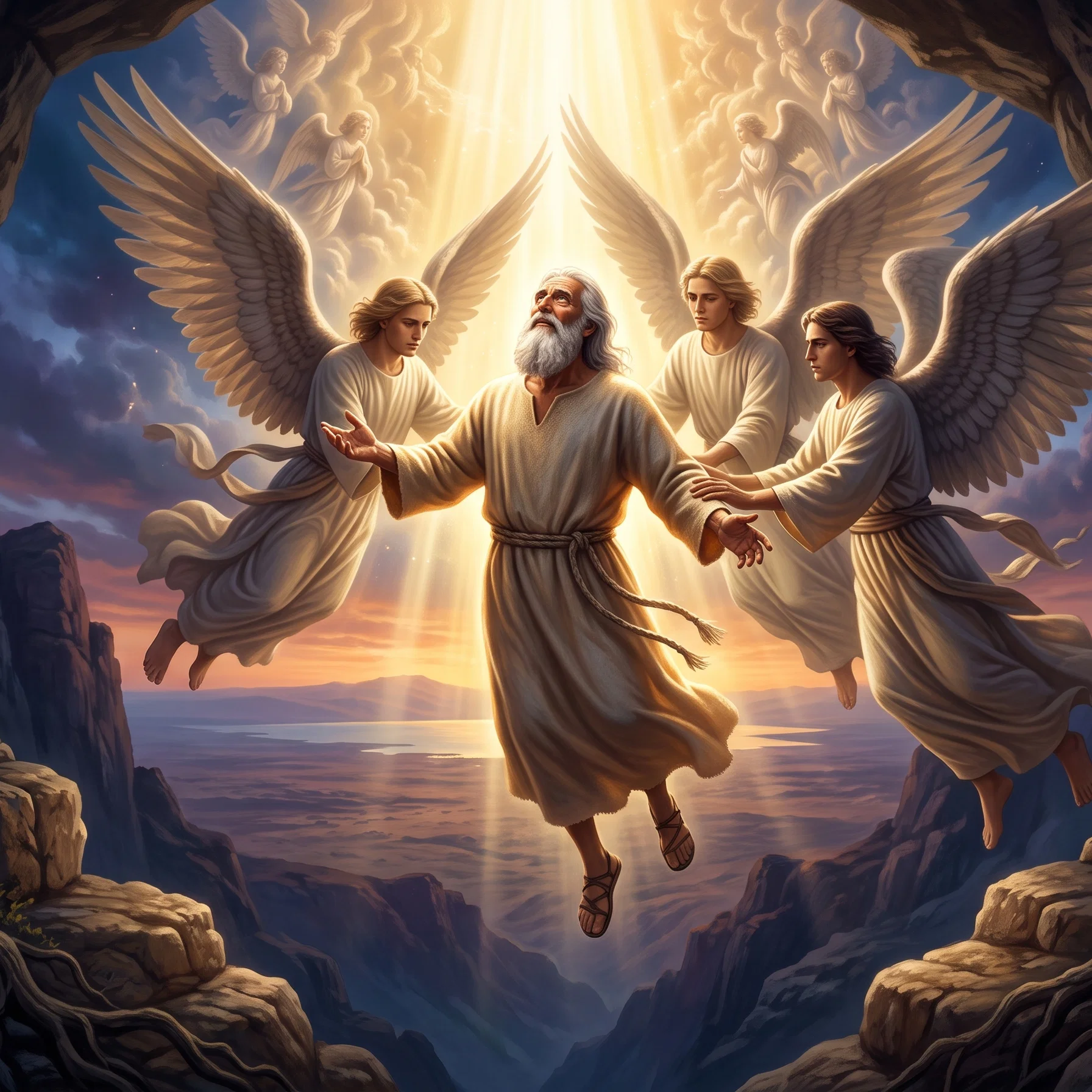 The Prophet Ascending to Divine Glory