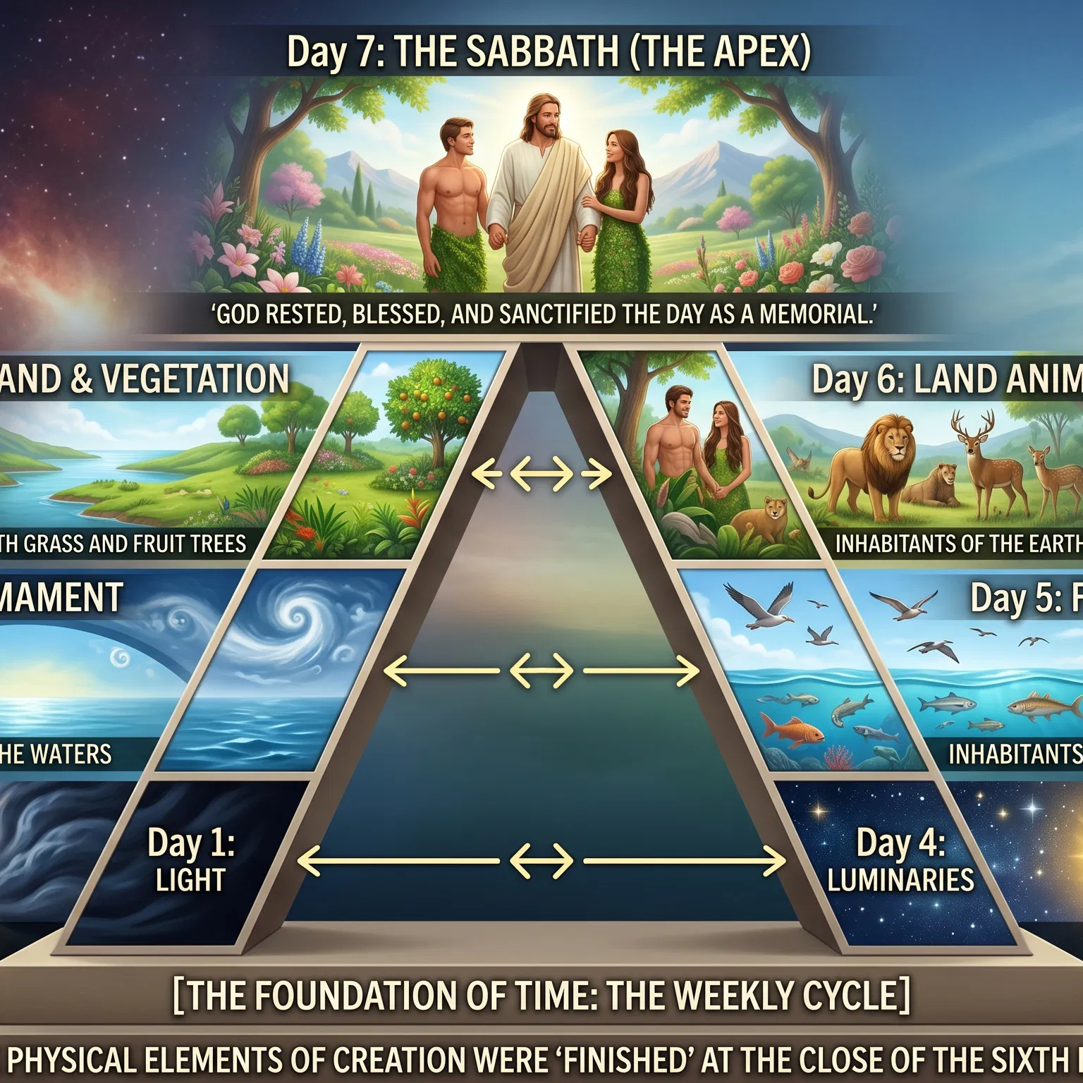 The Divine Order of Six Days
