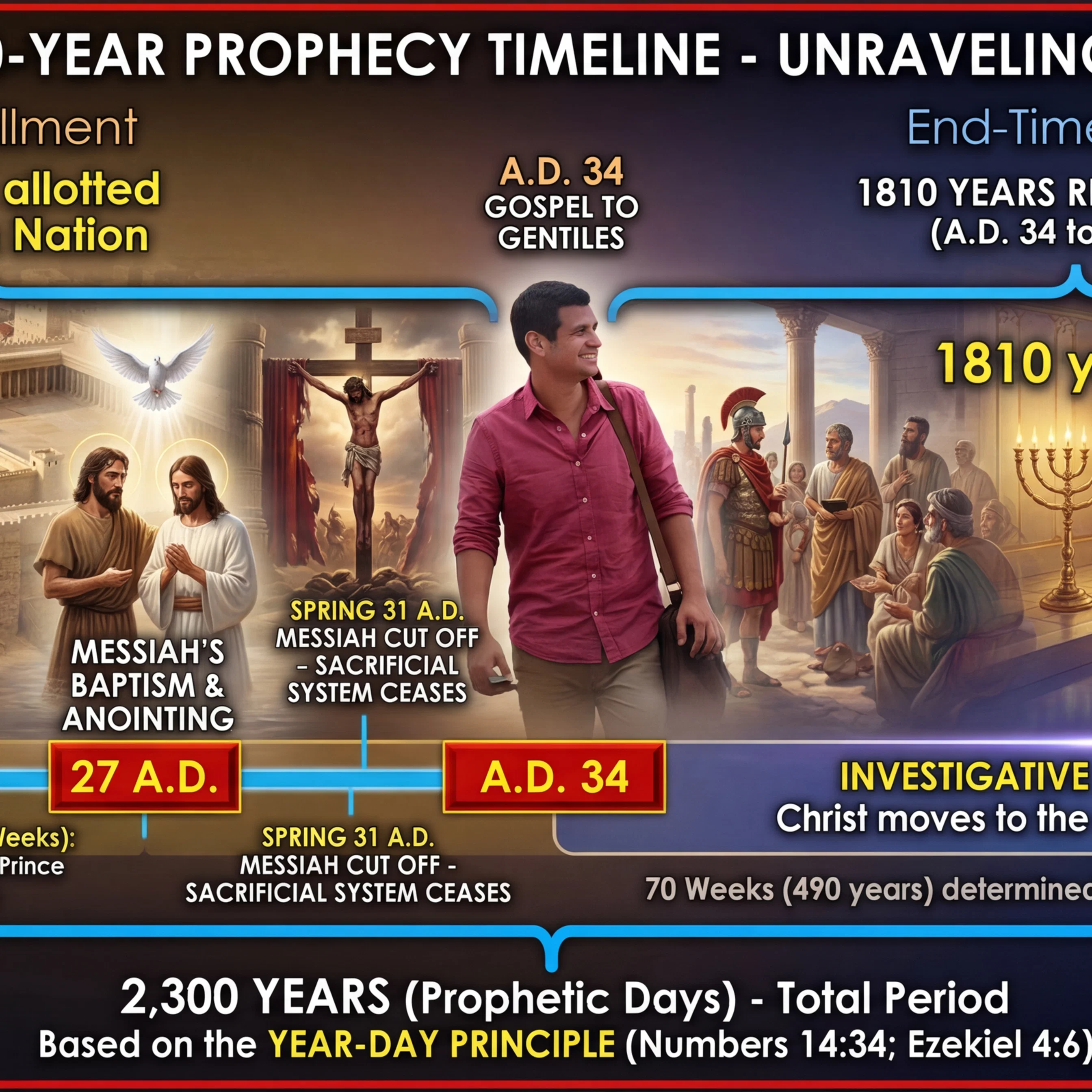 2,300 year prophecy chart