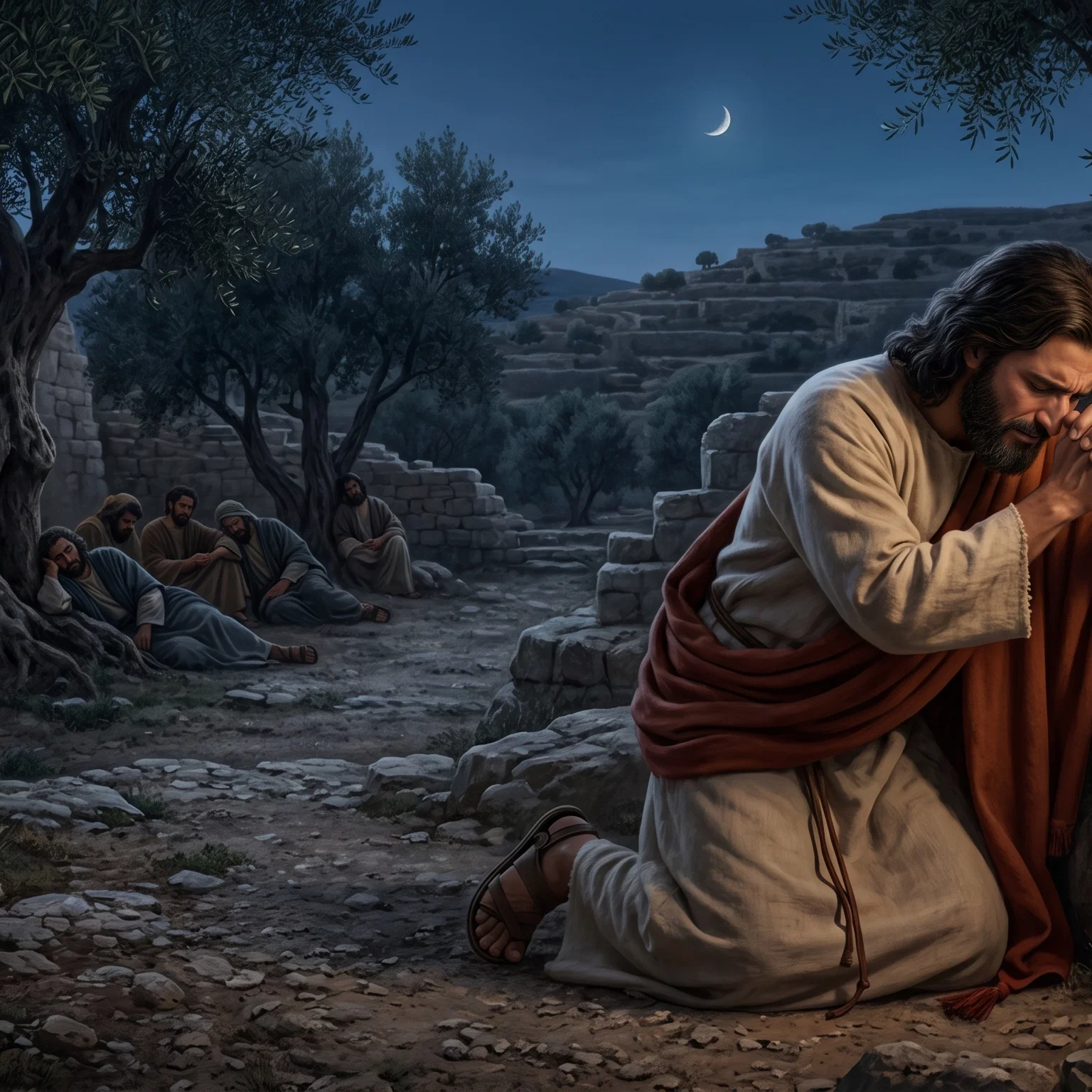 Solitude in the Garden of Gethsemane