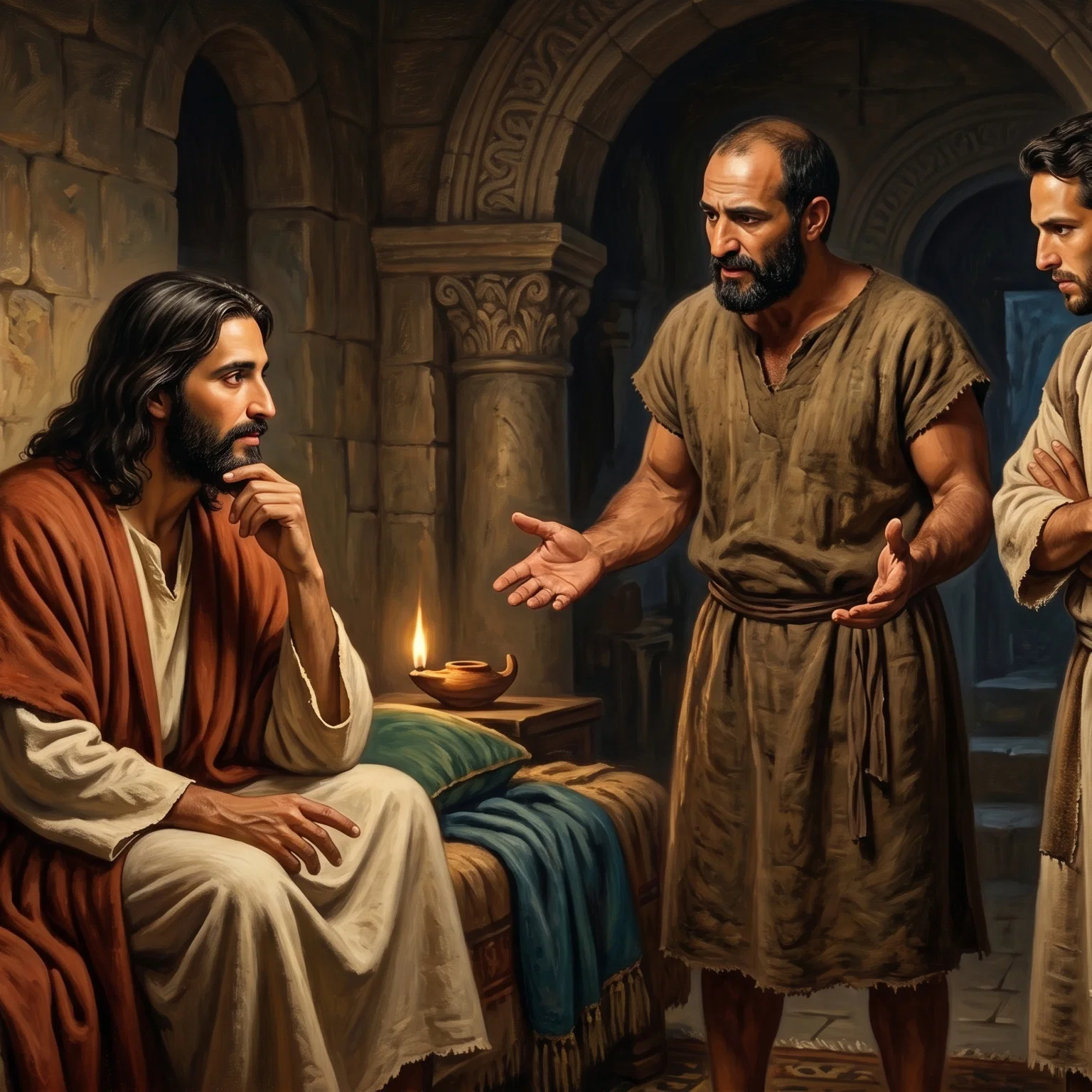 Preparing the Passover Feast