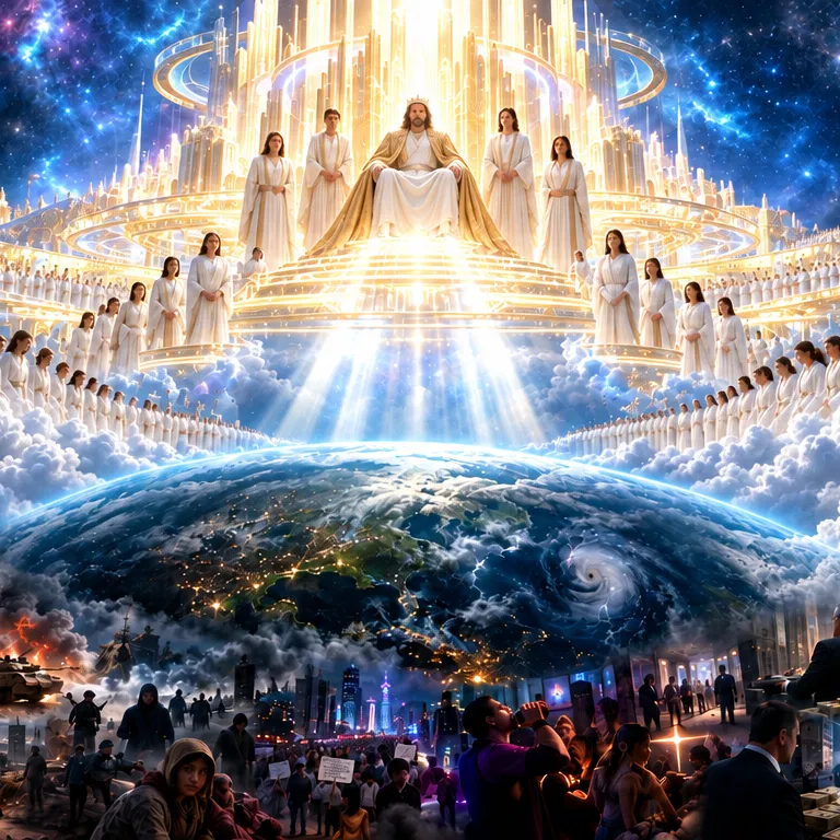 Divine Radiance Above the Ancient World