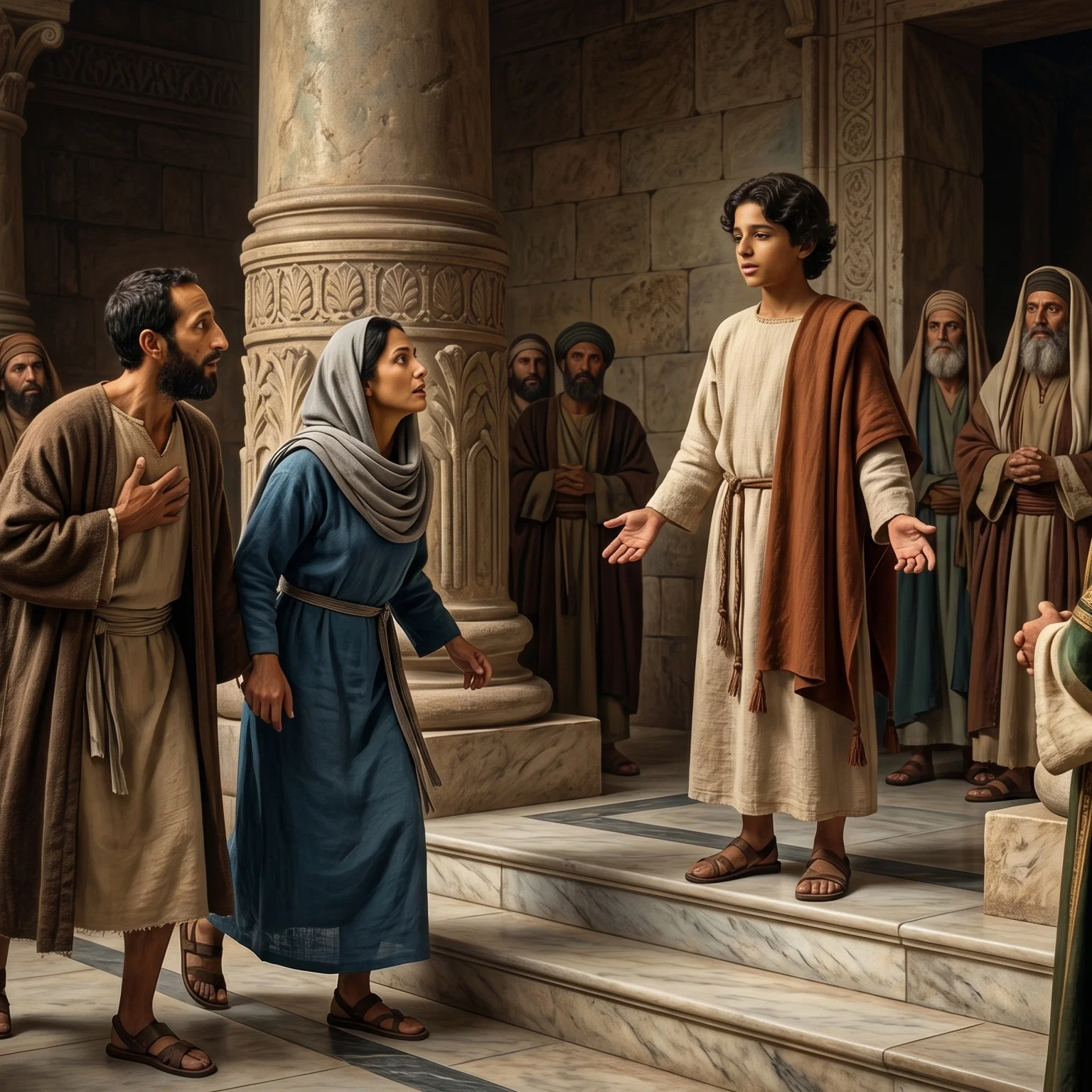 The Boy Jesus in the Temple