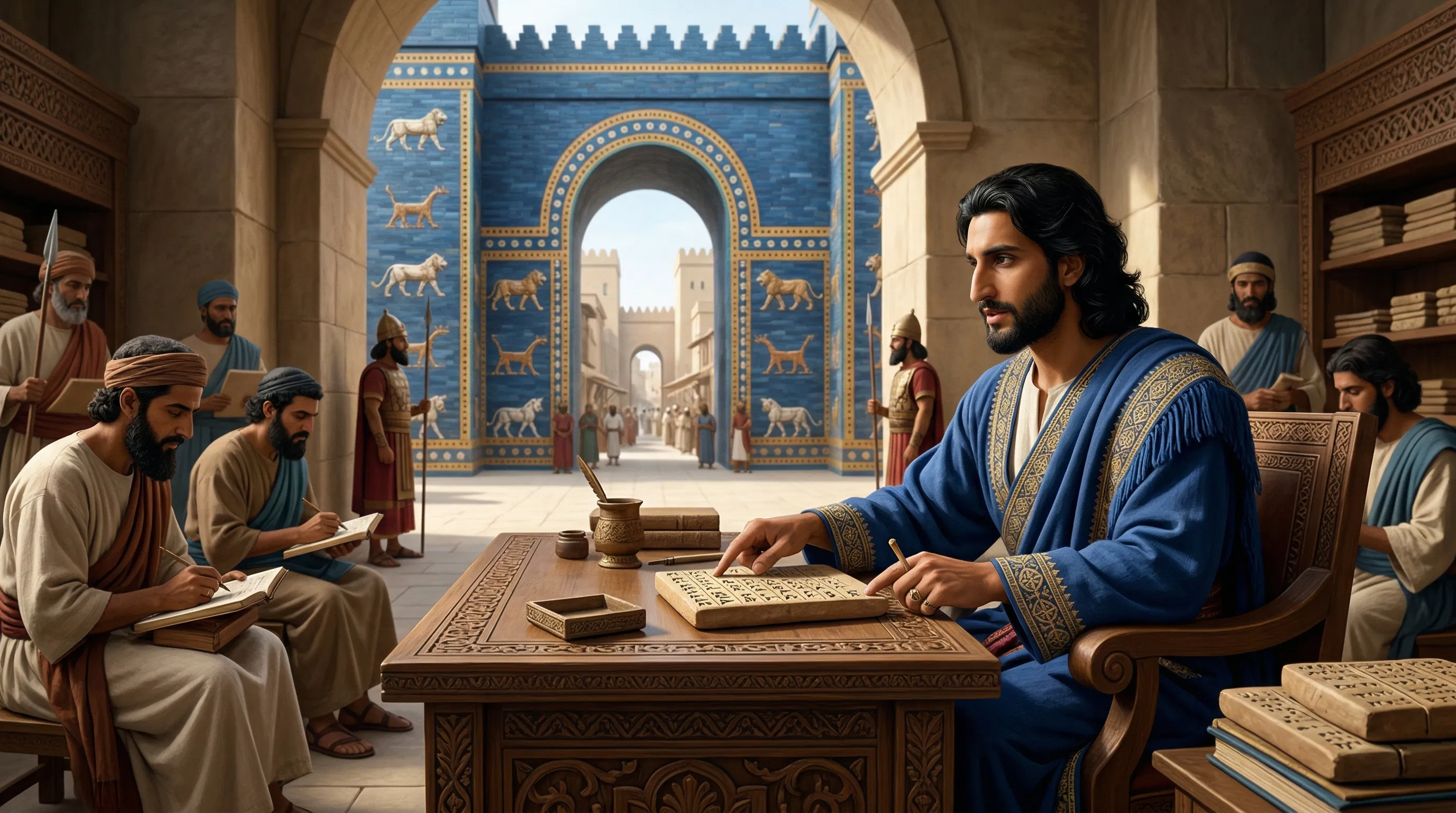 Daniel Rules at the Gate of Babylon