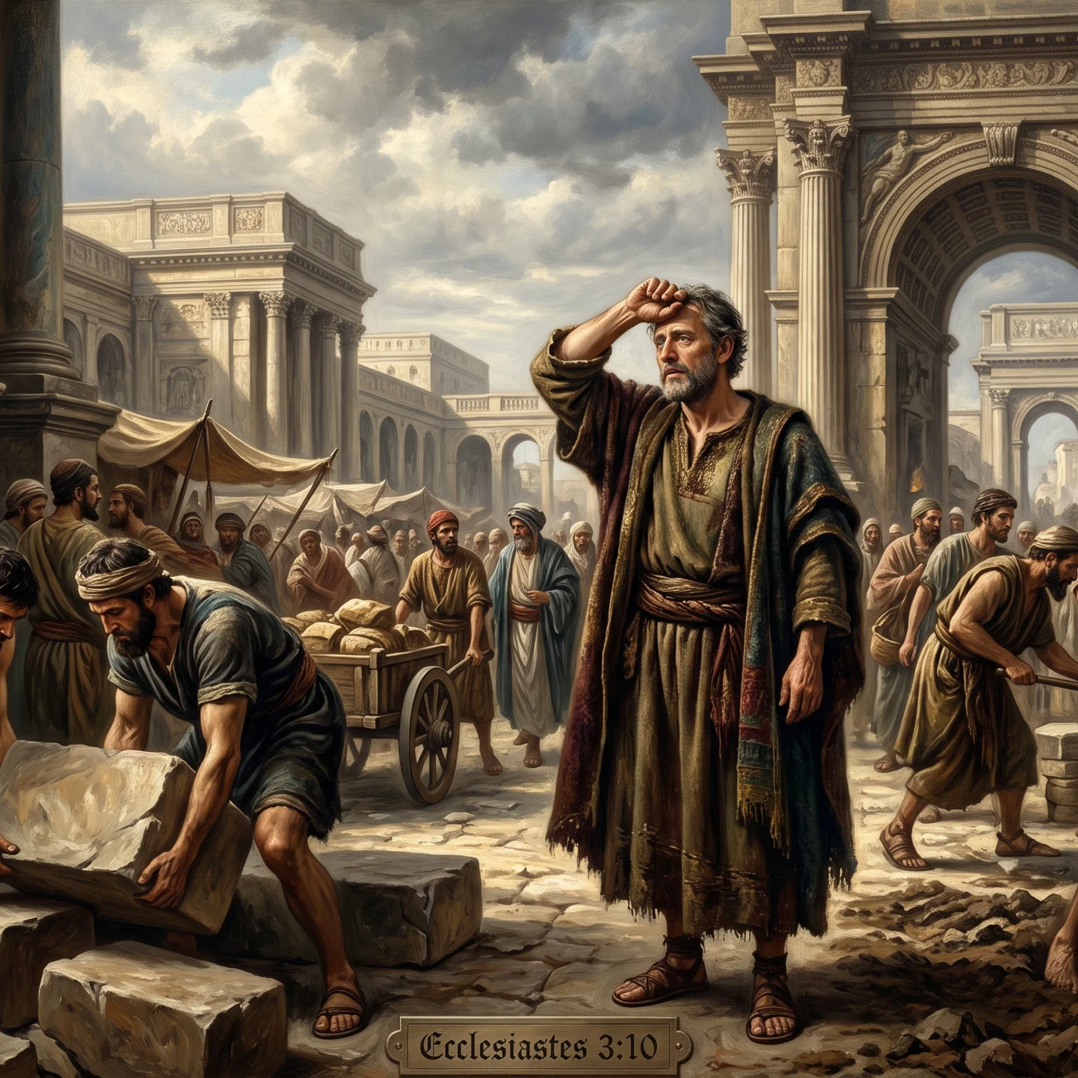 The Burdensome Task Given to Mankind