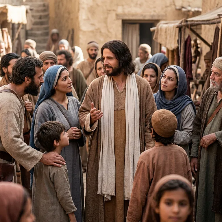 Gathering Around the Divine Teacher